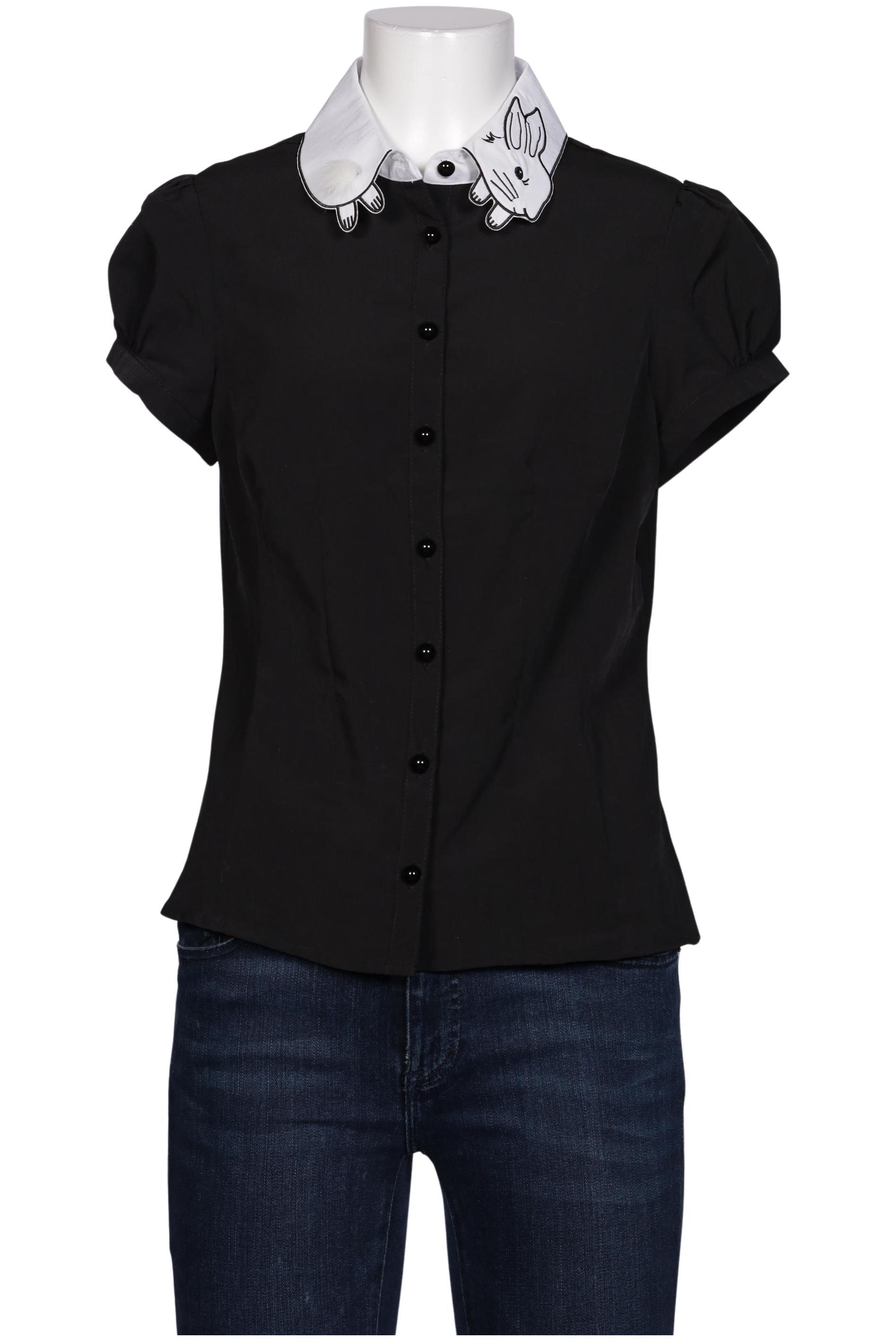

Hell Bunny Damen Bluse, schwarz, Gr. 10