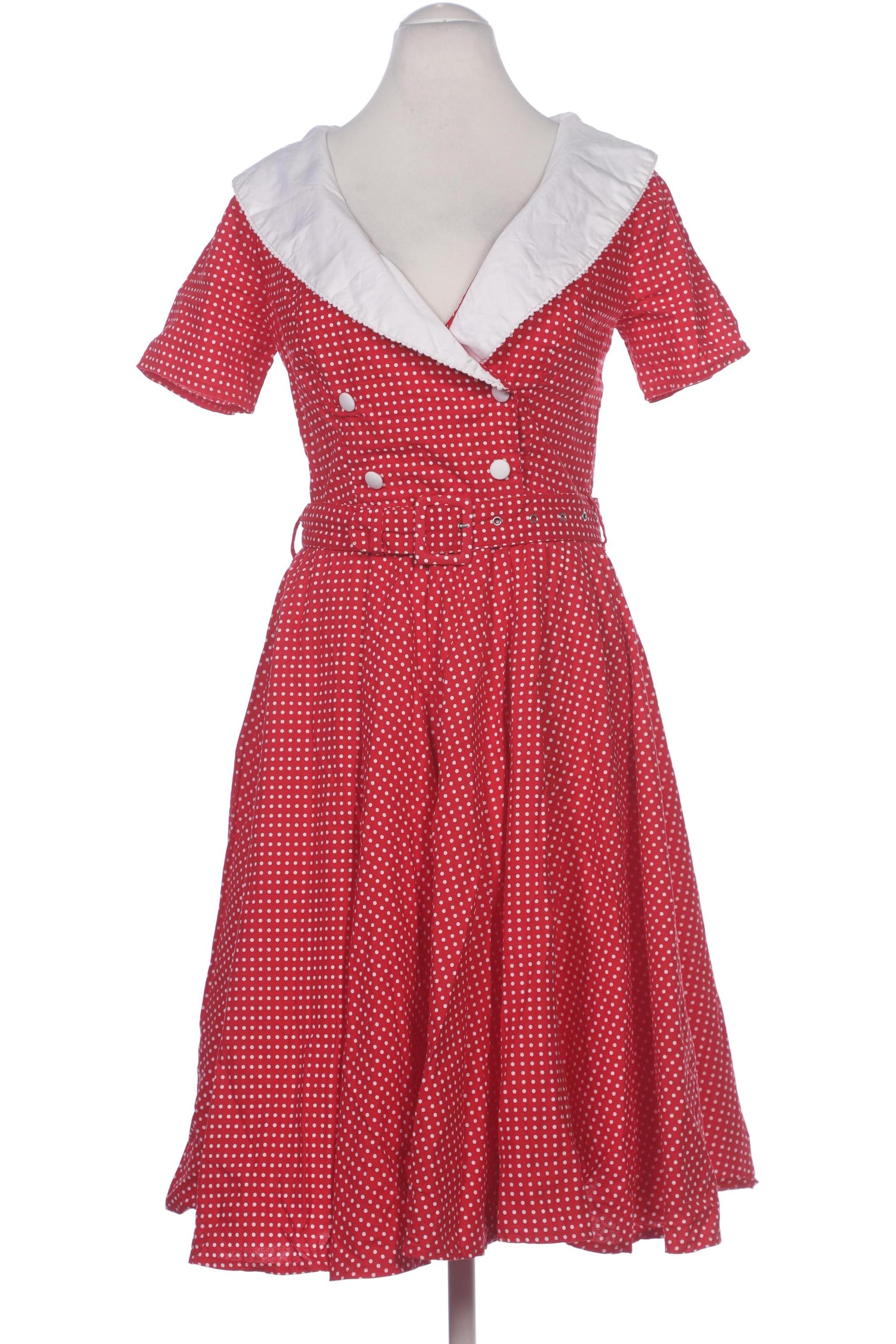 

Hell Bunny Damen Kleid, rot, Gr. 38