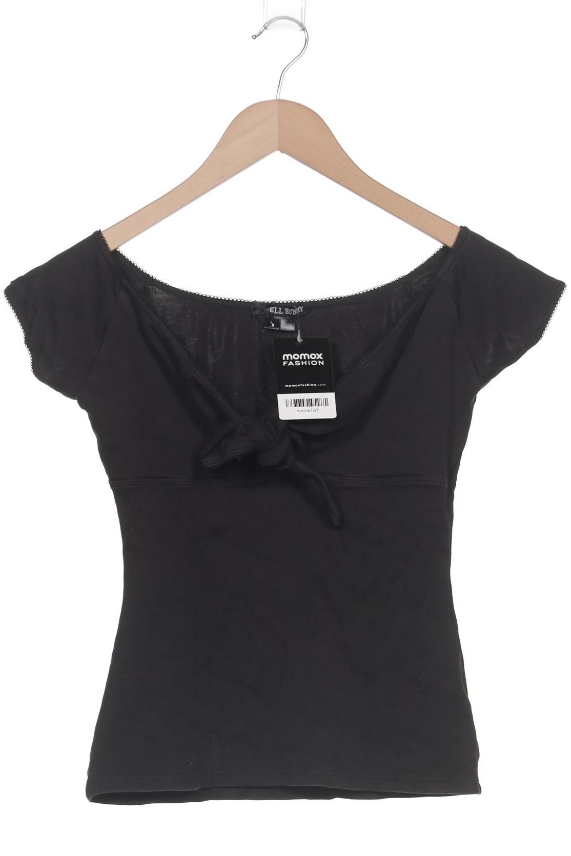 

Hell Bunny Damen T-Shirt, schwarz, Gr. 36