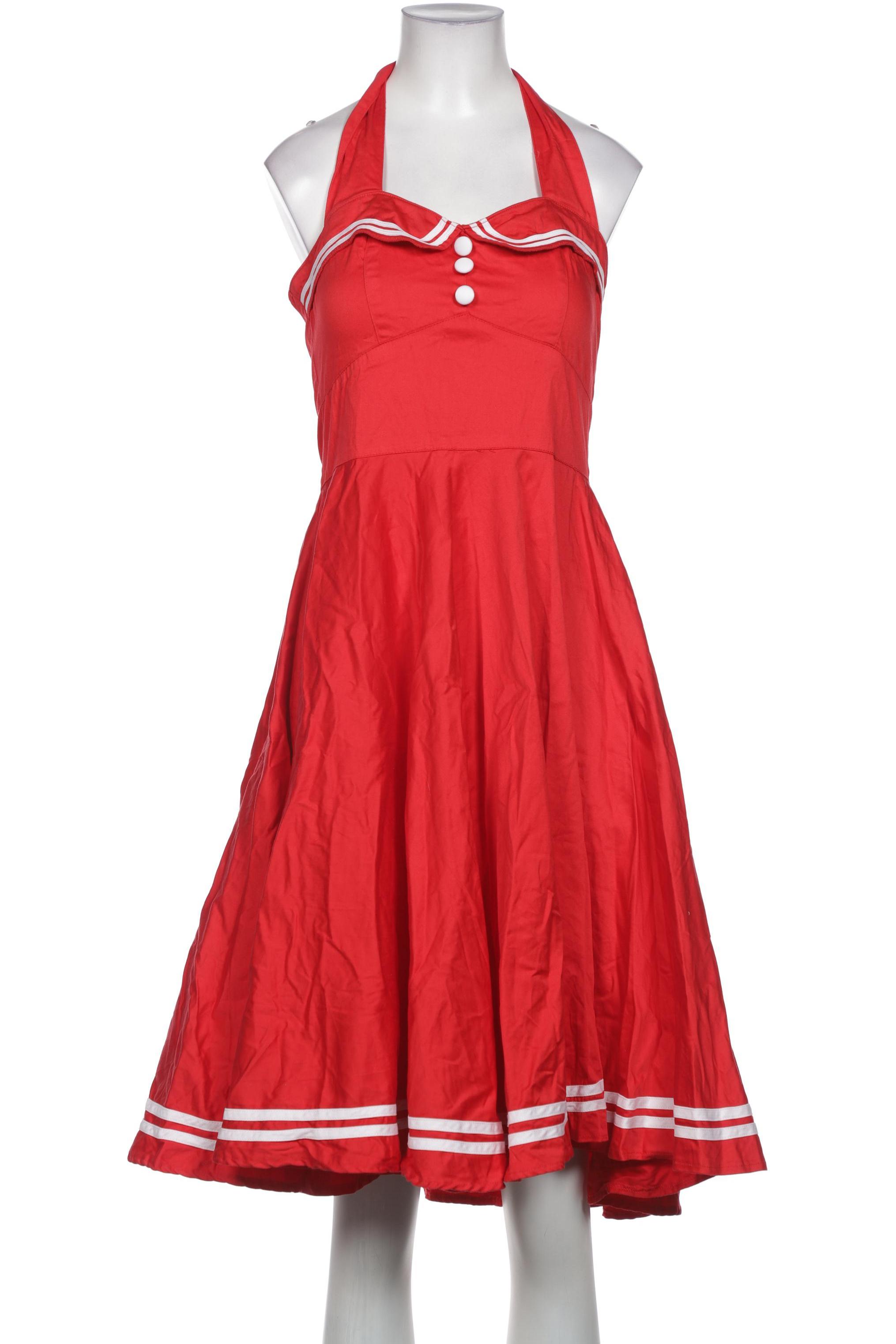 

Hell Bunny Damen Kleid, rot, Gr. 36