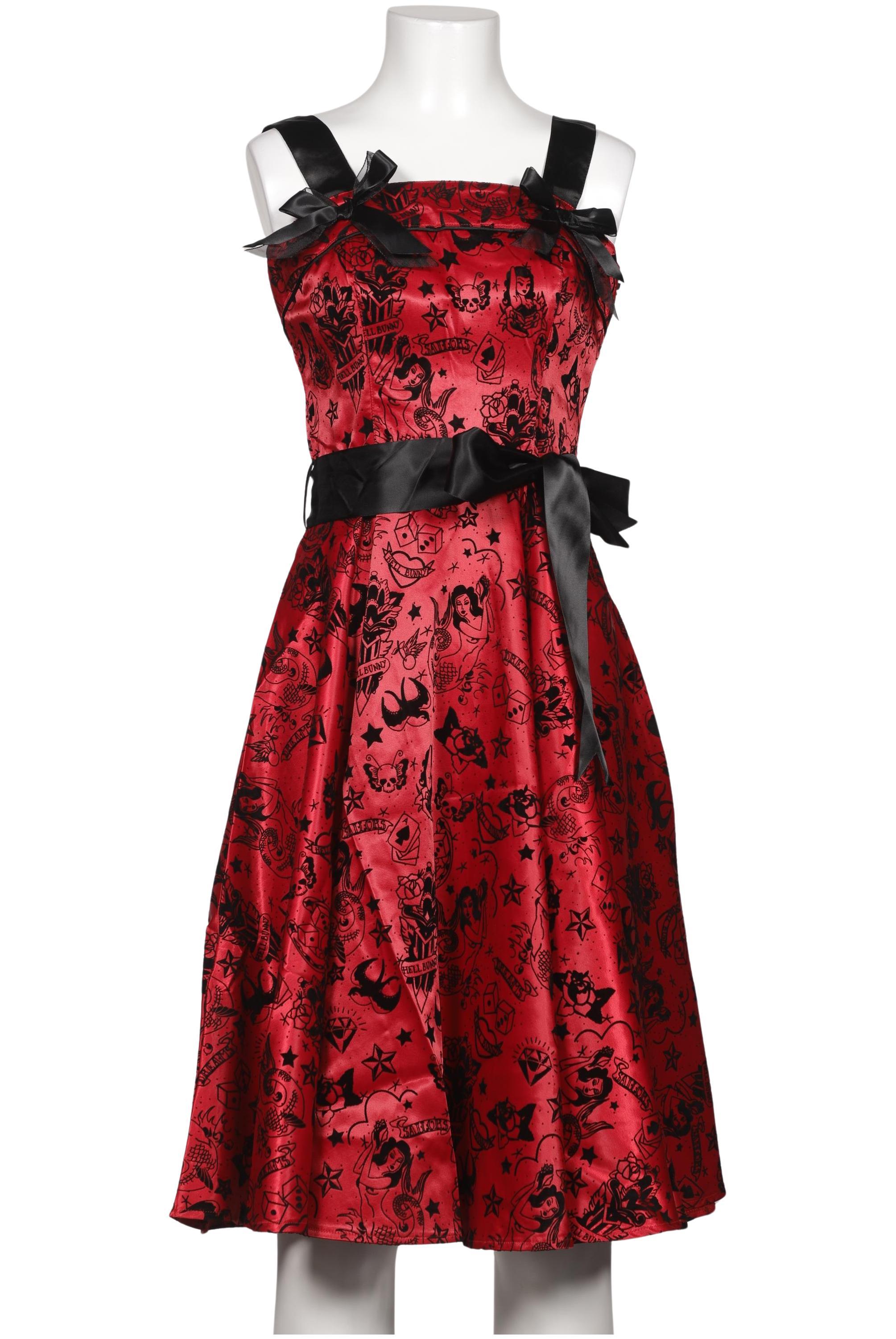

Hell Bunny Damen Kleid, rot, Gr. 36