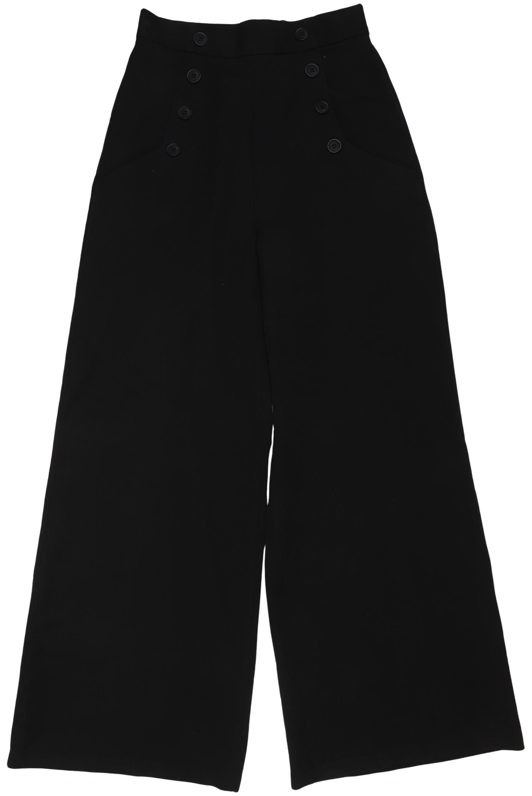 

Hell Bunny Damen Stoffhose, schwarz, Gr. 0