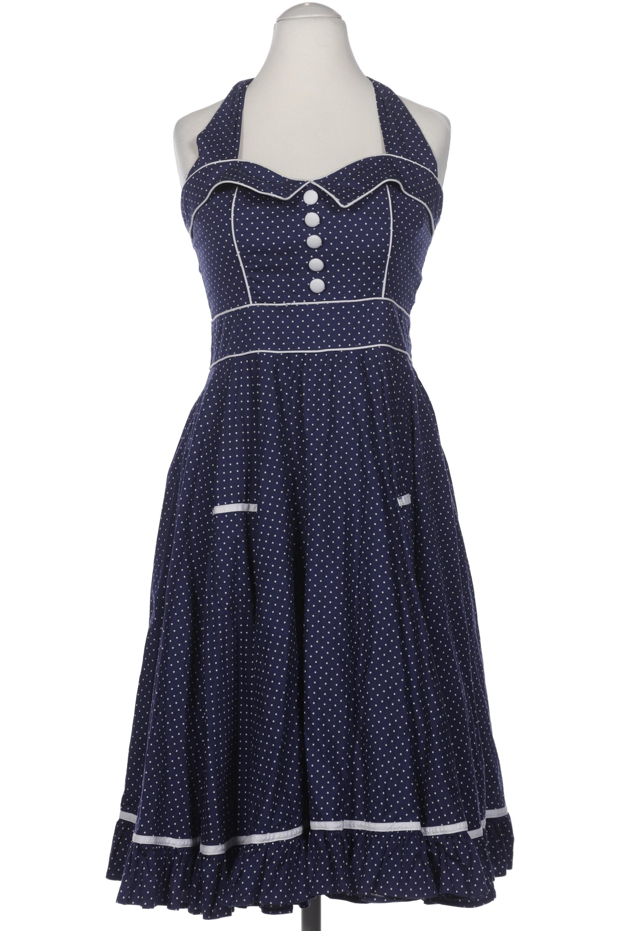 

Hell Bunny Damen Kleid, marineblau, Gr. 38