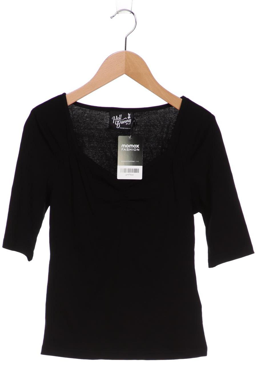 

Hell Bunny Damen T-Shirt, schwarz