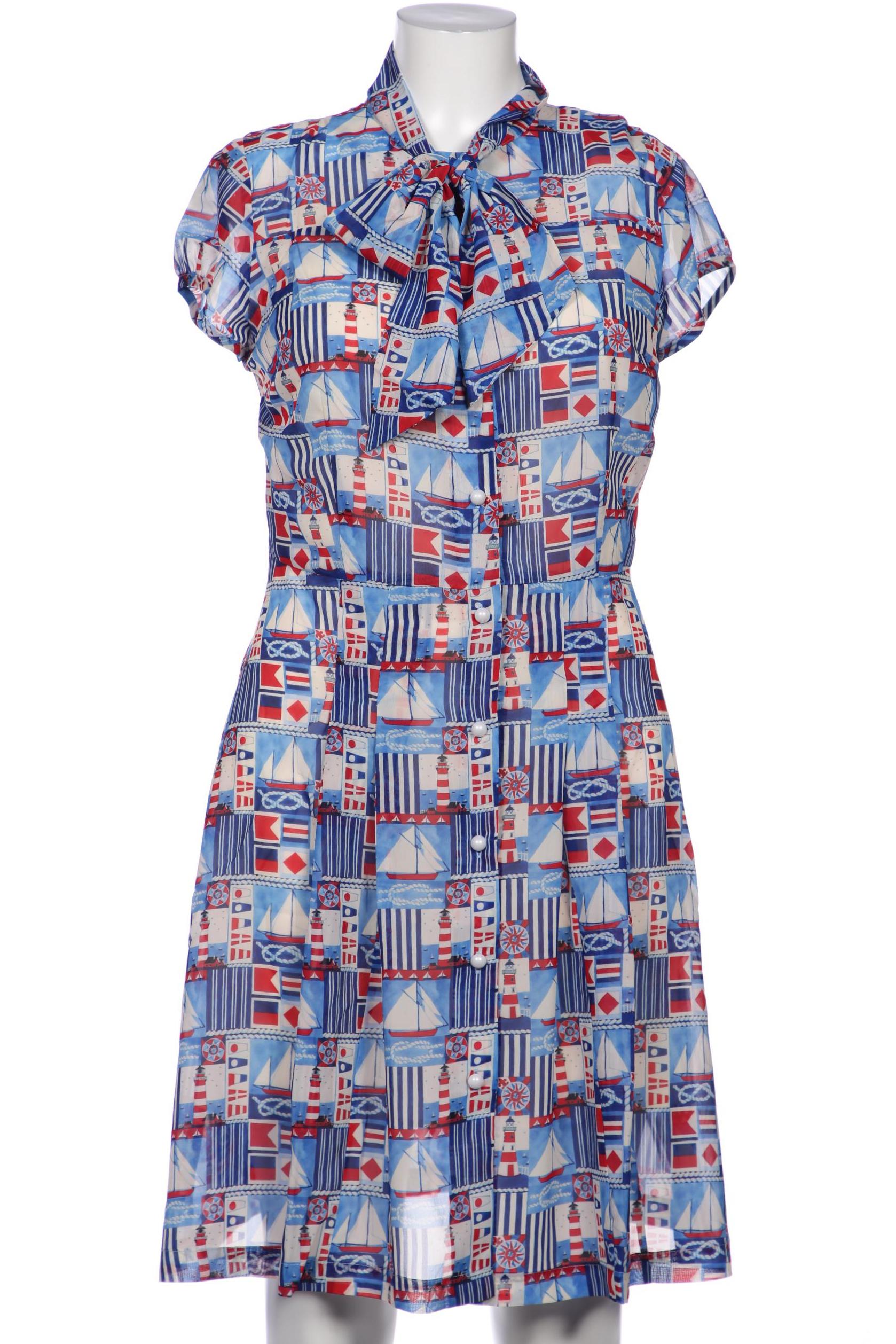 

Hell Bunny Damen Kleid, blau