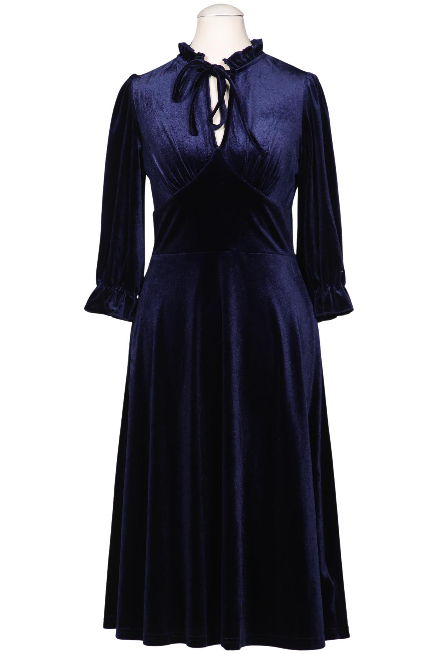 

Hell Bunny Damen Kleid, marineblau, Gr. 8