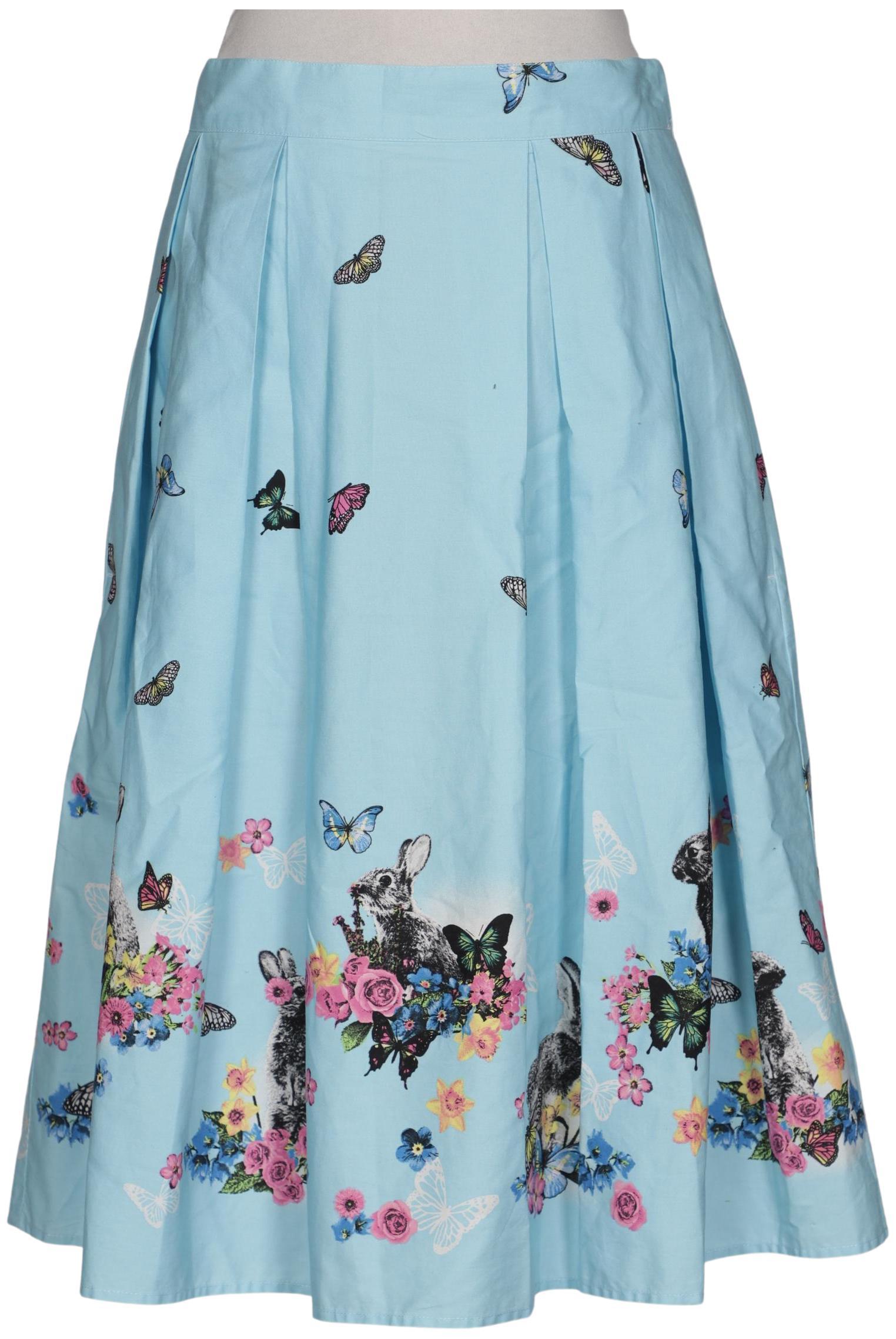 

Hell Bunny Damen Rock, blau, Gr. 38