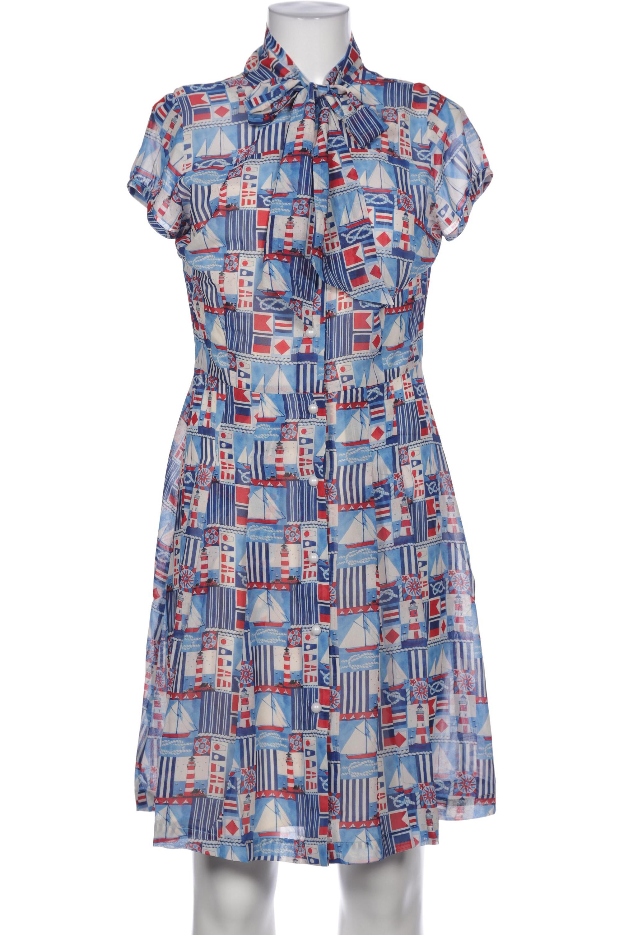 

Hell Bunny Damen Kleid, blau