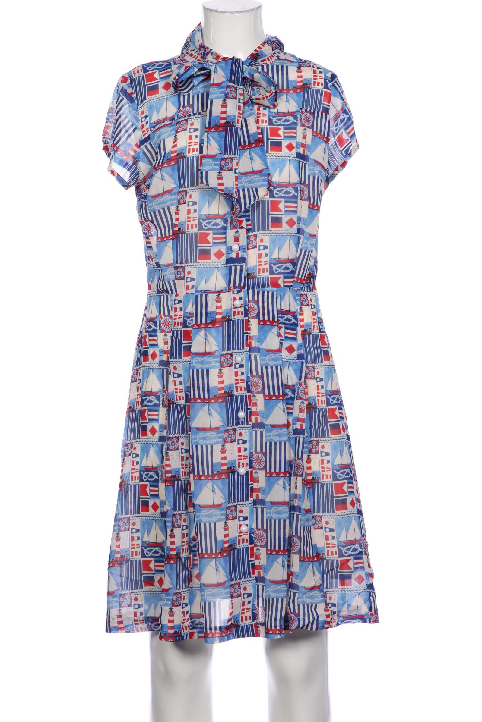 

Hell Bunny Damen Kleid, blau