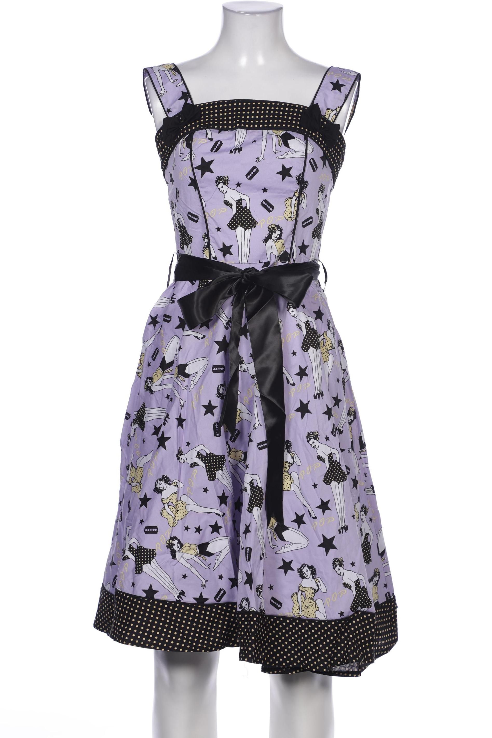 

Hell Bunny Damen Kleid, flieder, Gr. 36
