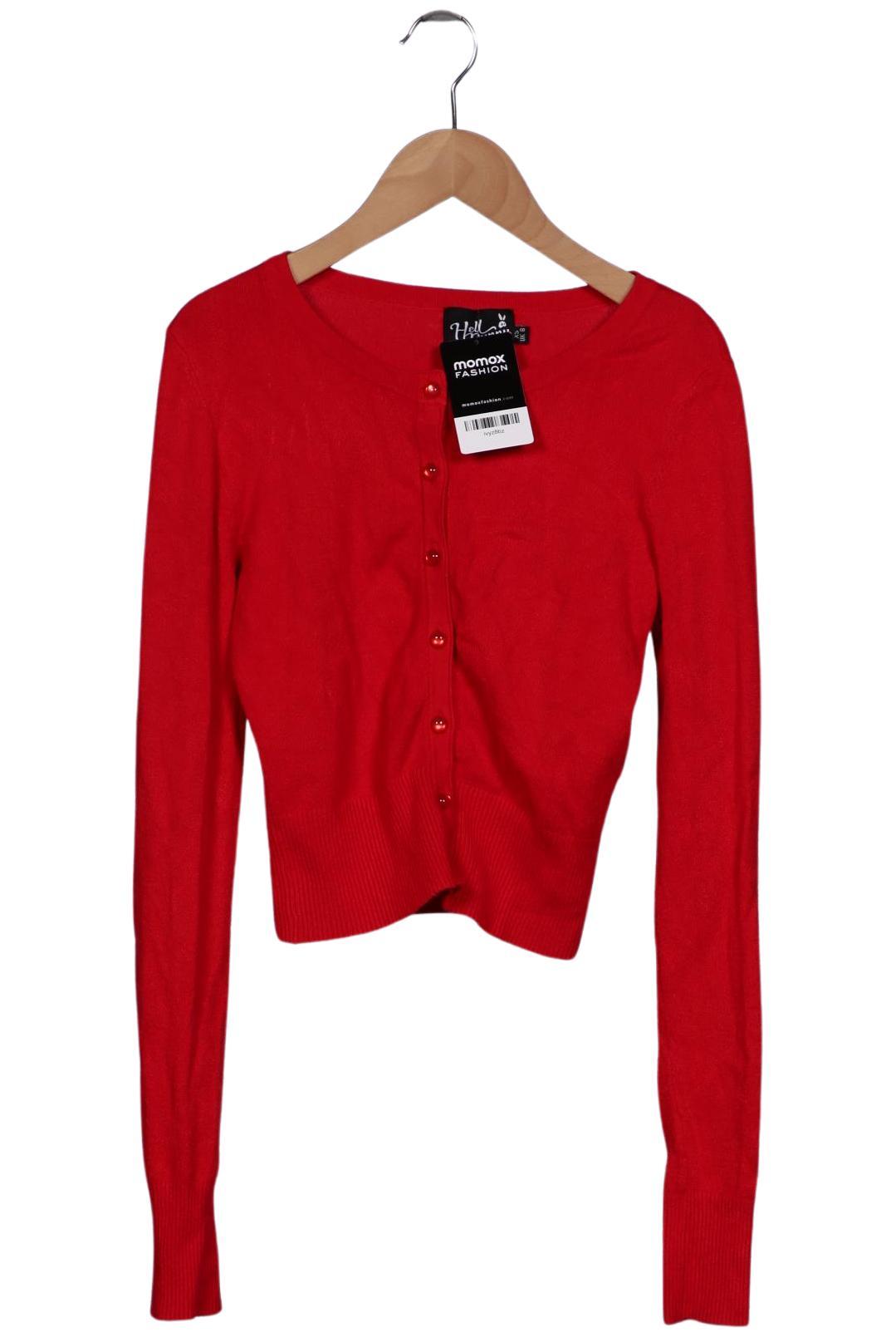 

Hell Bunny Damen Strickjacke, rot, Gr. 8