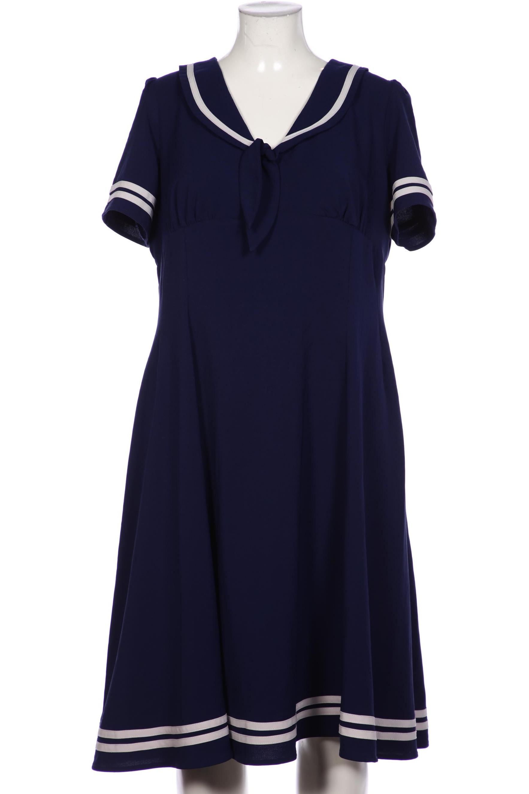 

Hell Bunny Damen Kleid, marineblau, Gr. 48