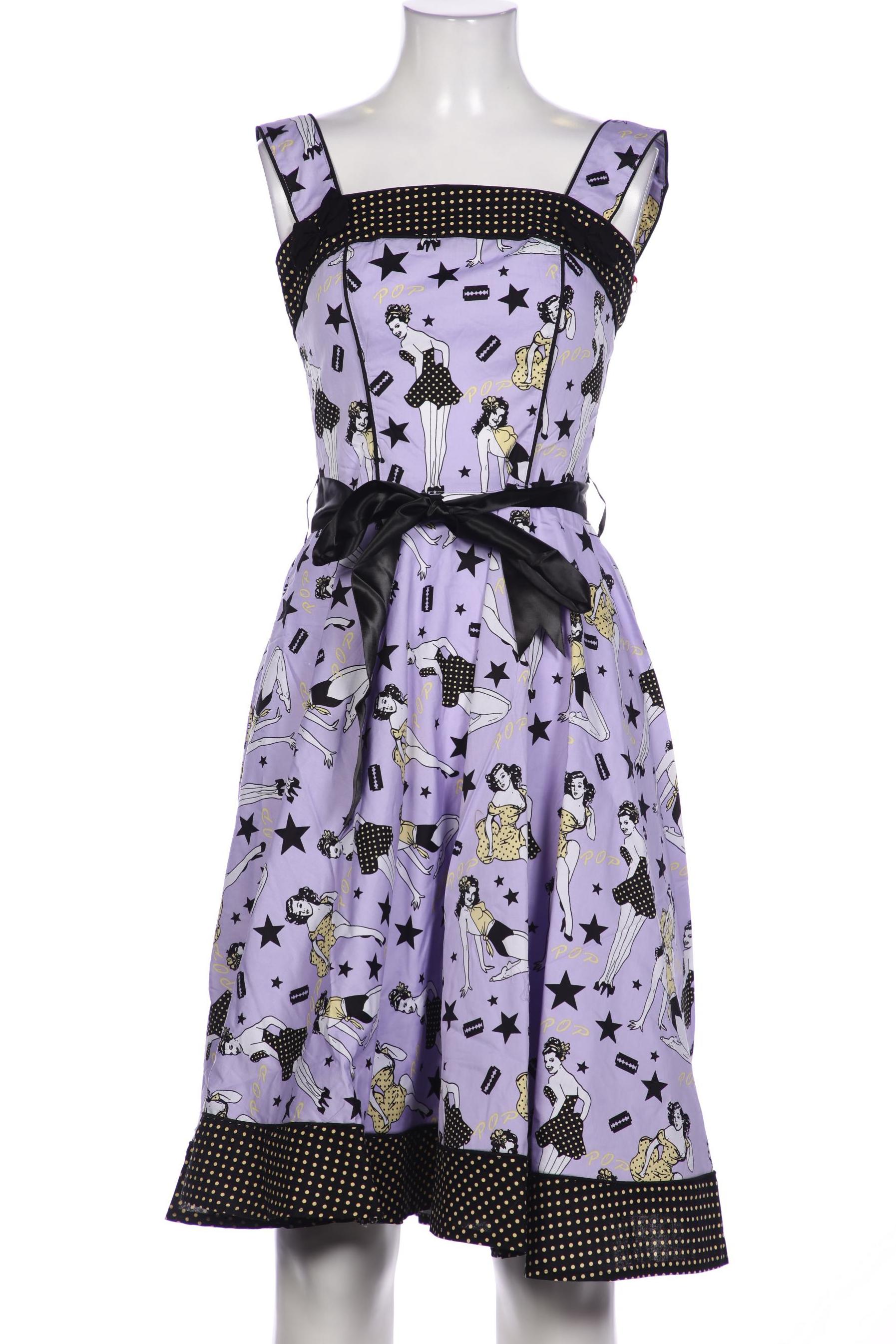 

Hell Bunny Damen Kleid, flieder, Gr. 36