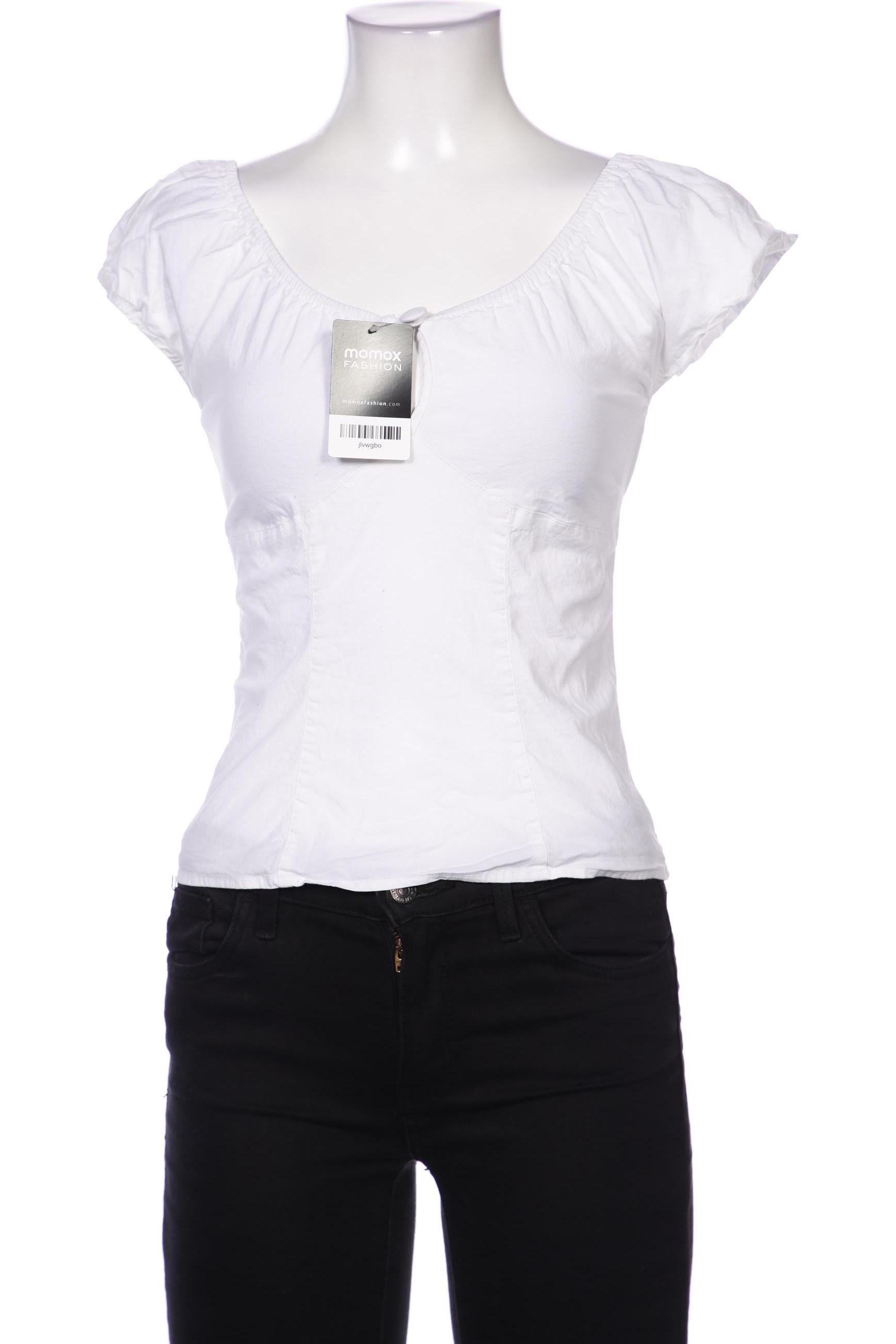 

Hell Bunny Damen Bluse, weiß, Gr. 36