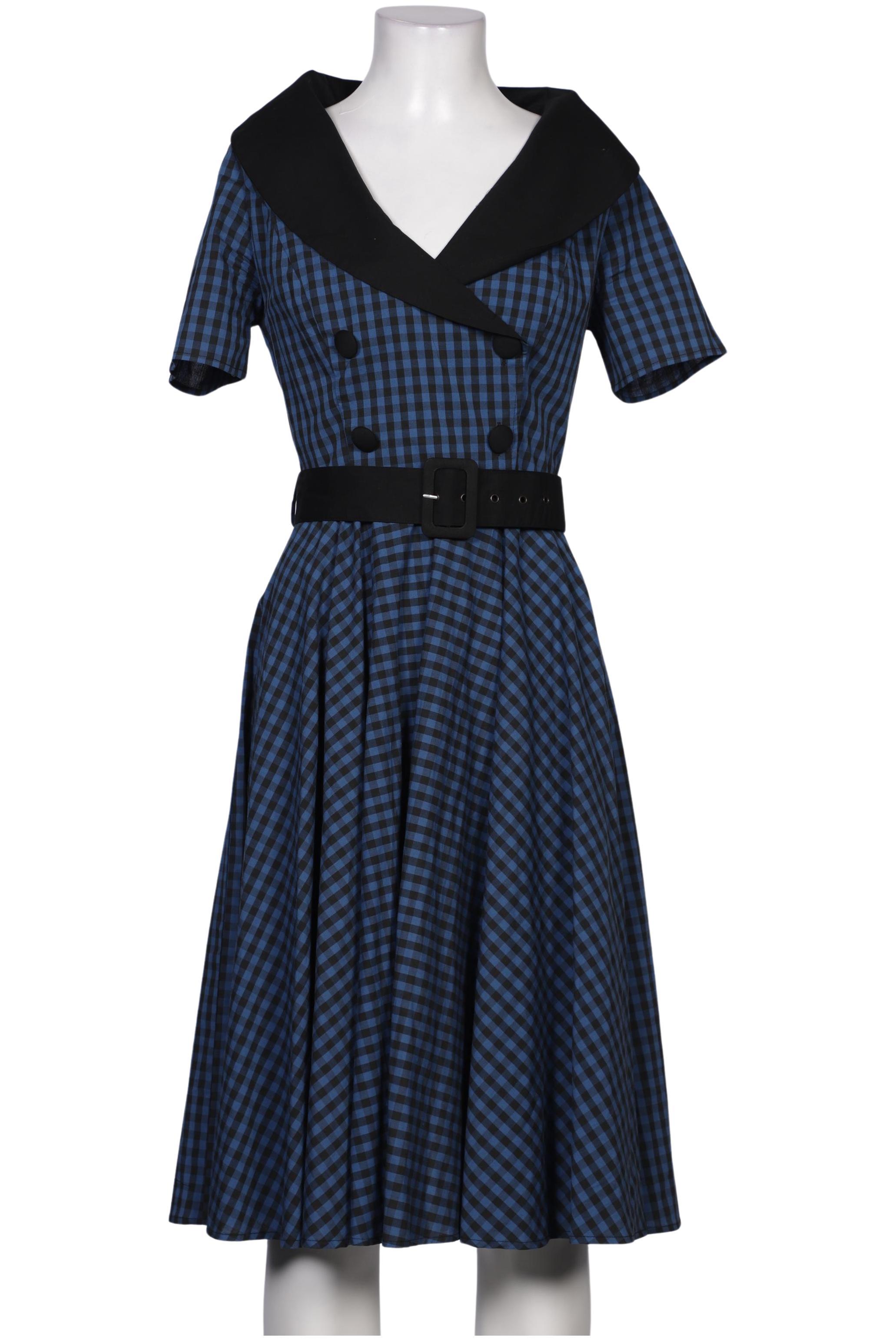 

Hell Bunny Damen Kleid, blau, Gr. 36