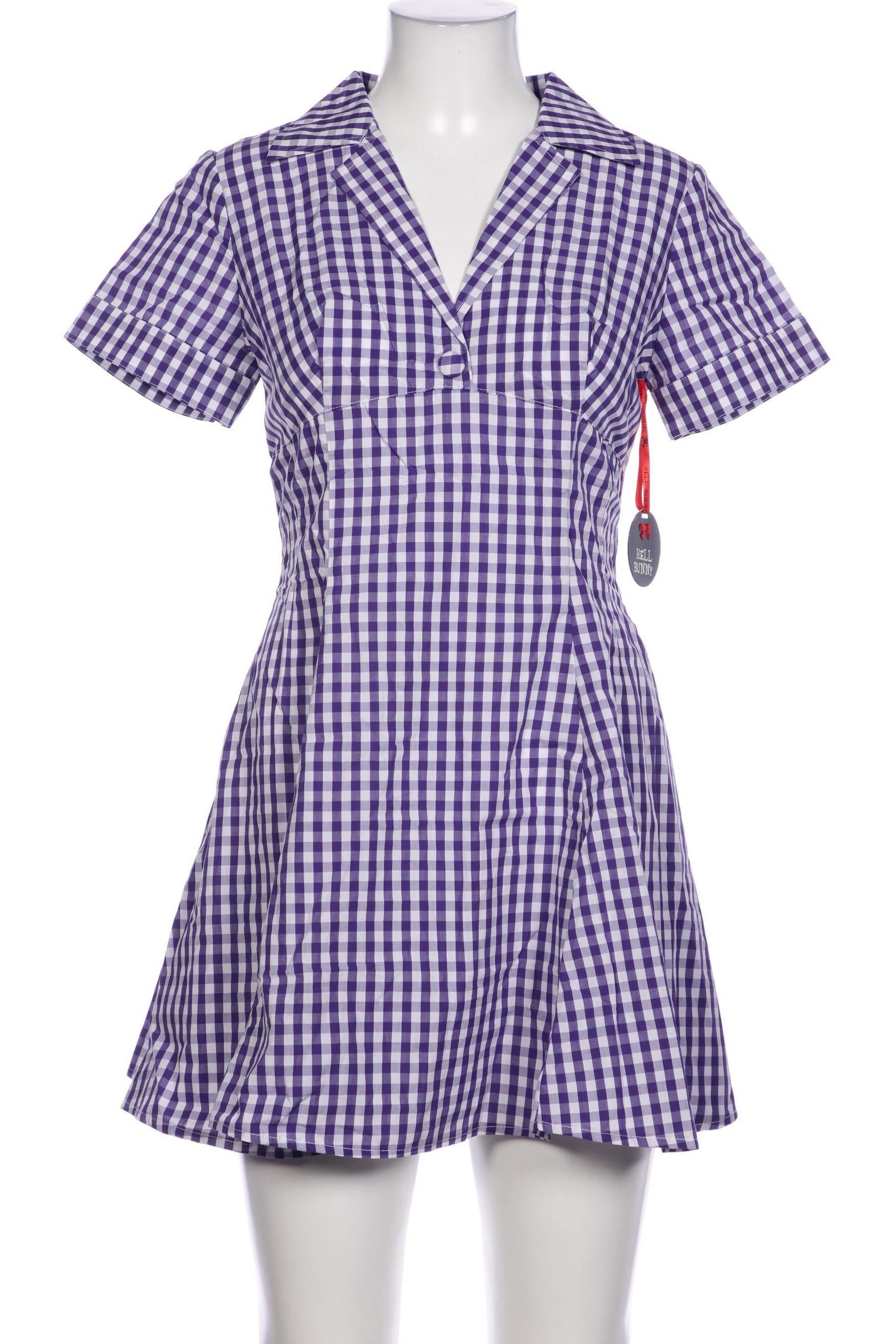 

Hell Bunny Damen Kleid, flieder, Gr. 38