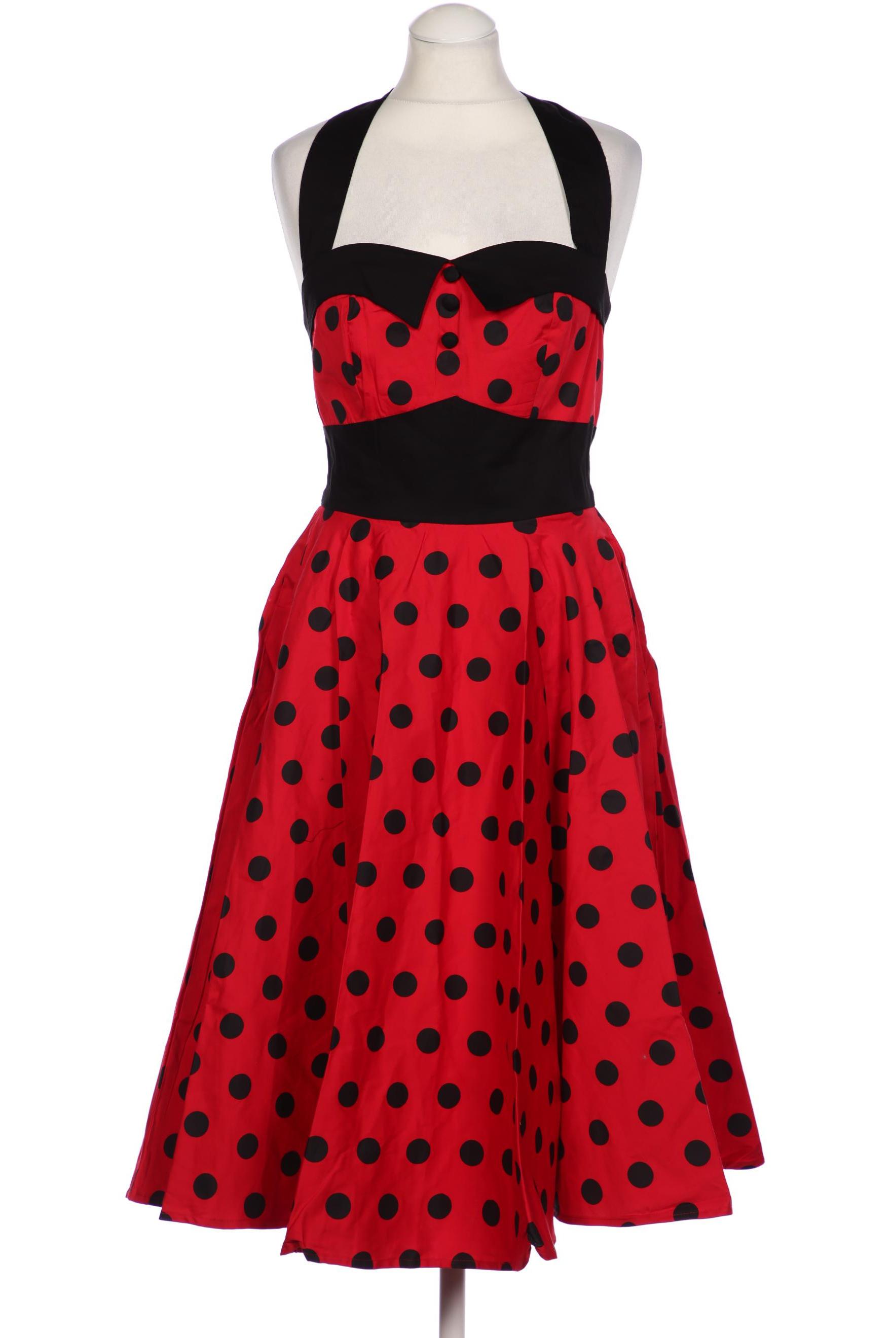 

Hell Bunny Damen Kleid, rot, Gr. 36