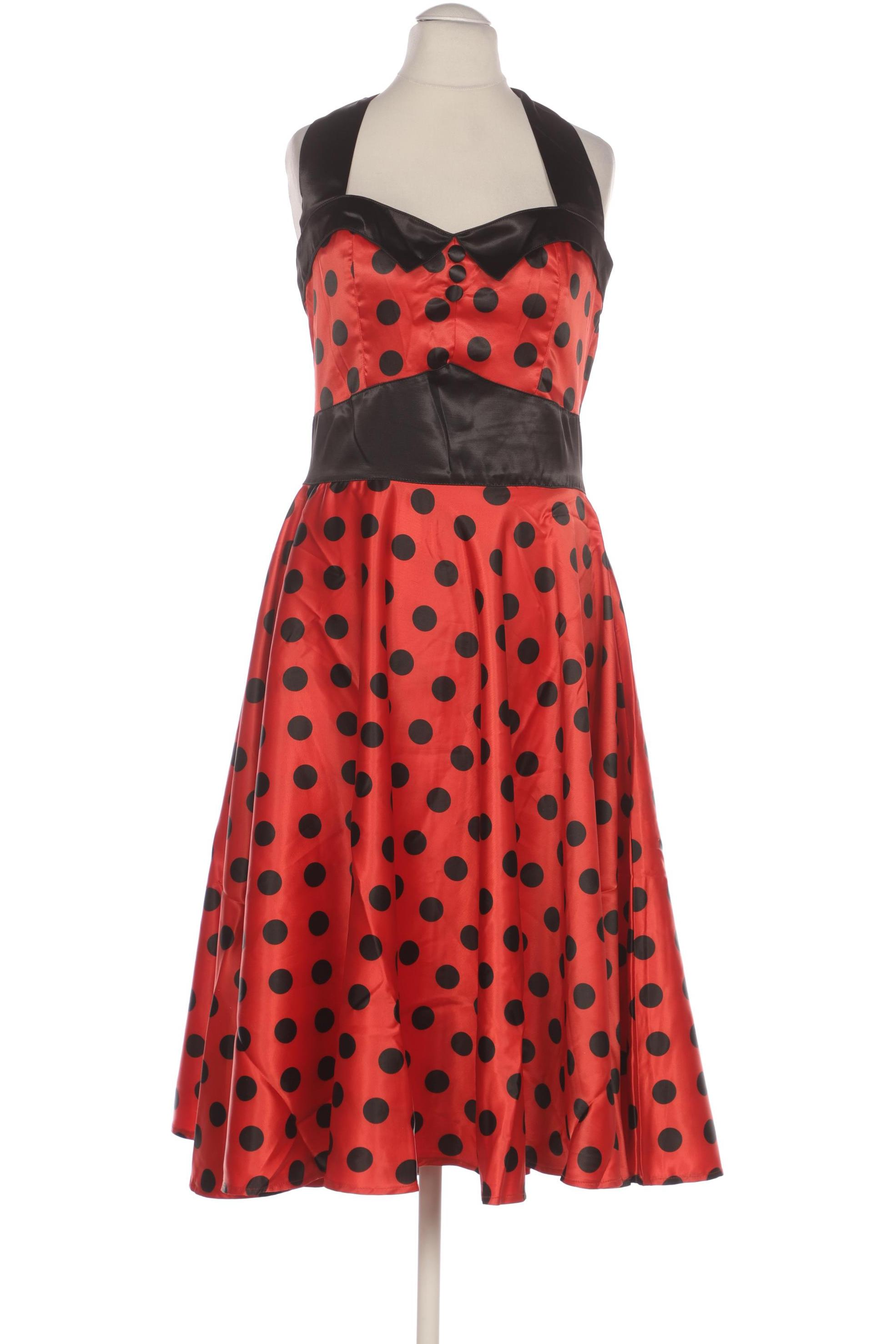 

Hell Bunny Damen Kleid, rot, Gr. 46