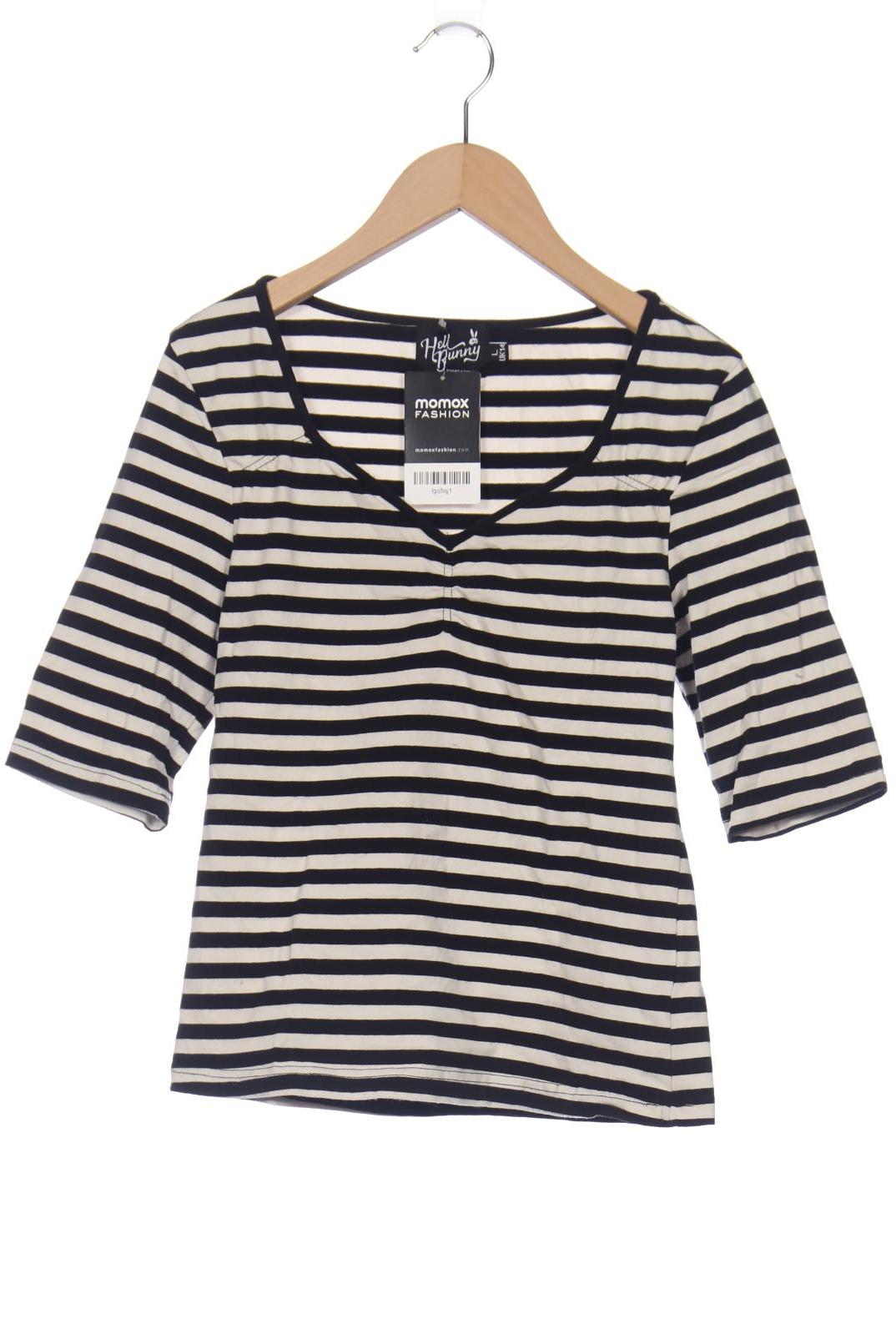 

Hell Bunny Damen T-Shirt, schwarz