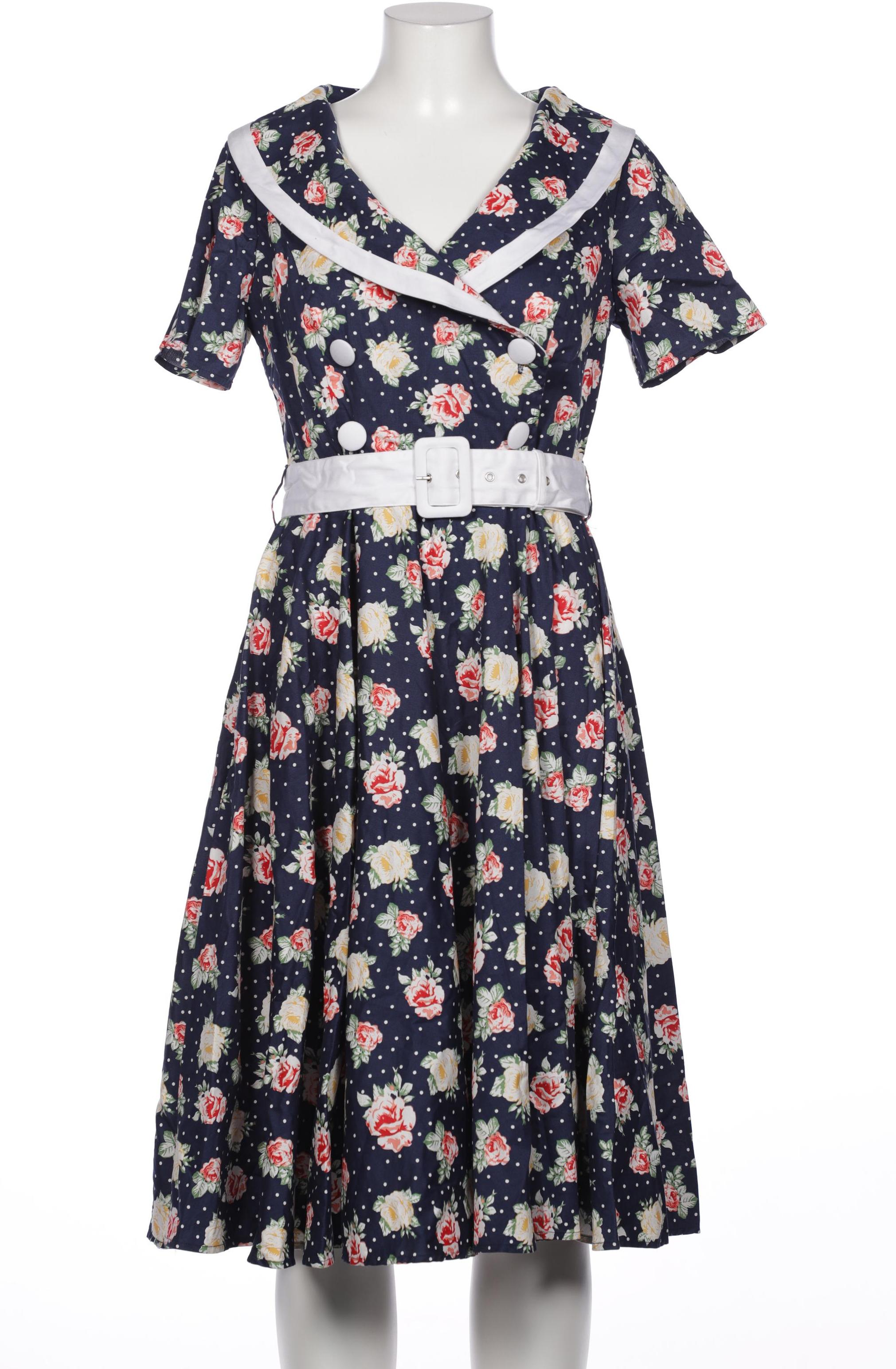 

Hell Bunny Damen Kleid, marineblau, Gr. 42