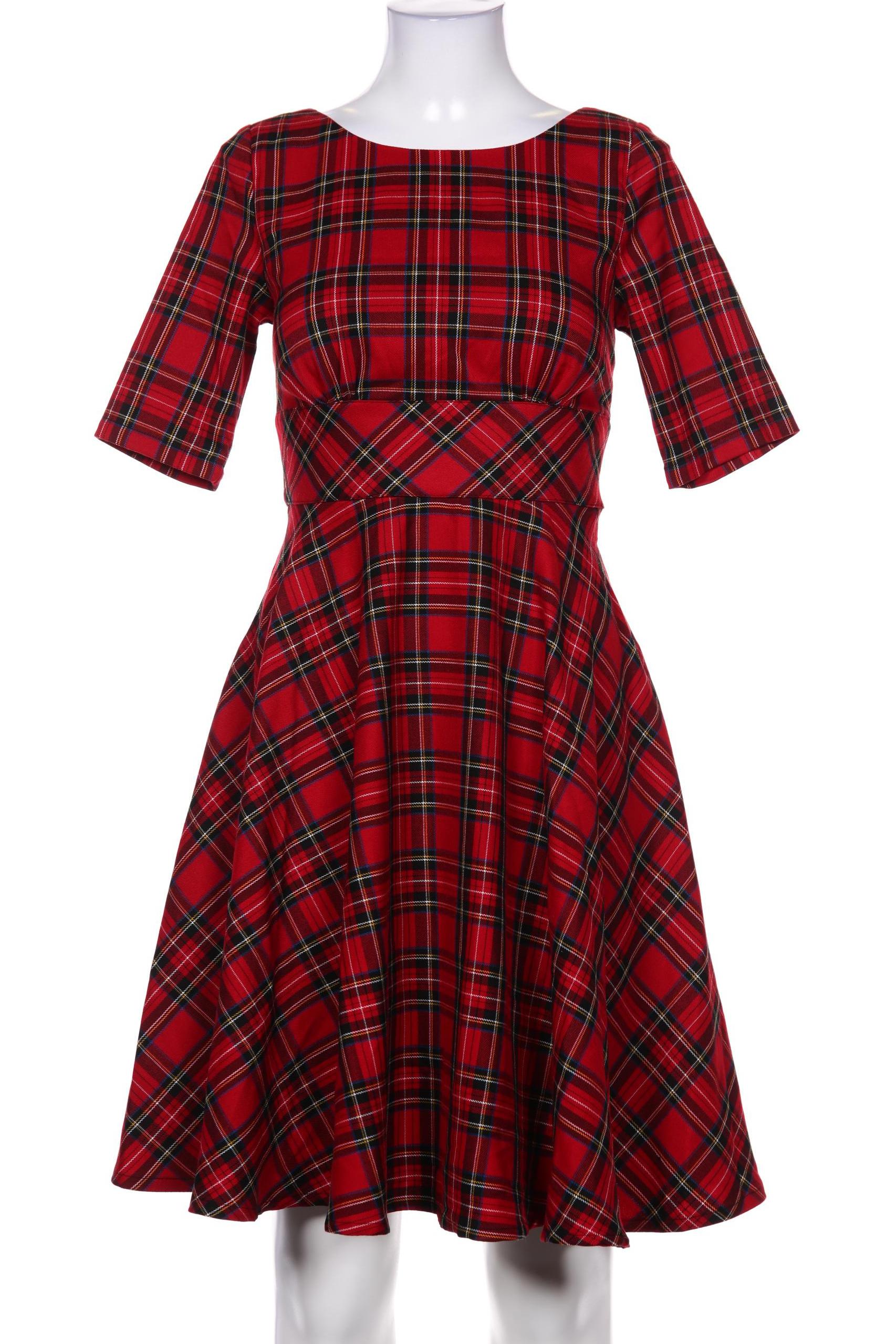 

Hell Bunny Damen Kleid, rot, Gr. 10