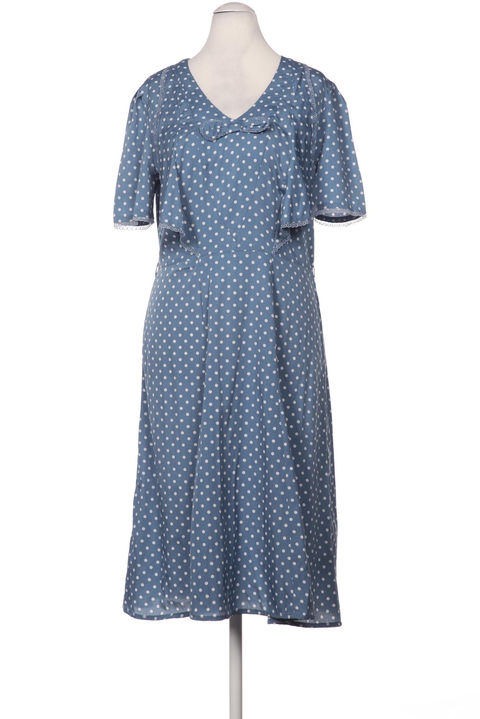 

Hell Bunny Damen Kleid, blau, Gr. 42