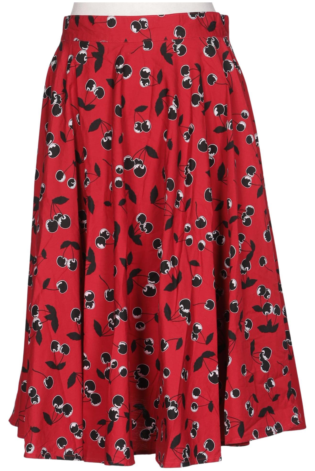 

Hell Bunny Damen Rock, rot, Gr. 10