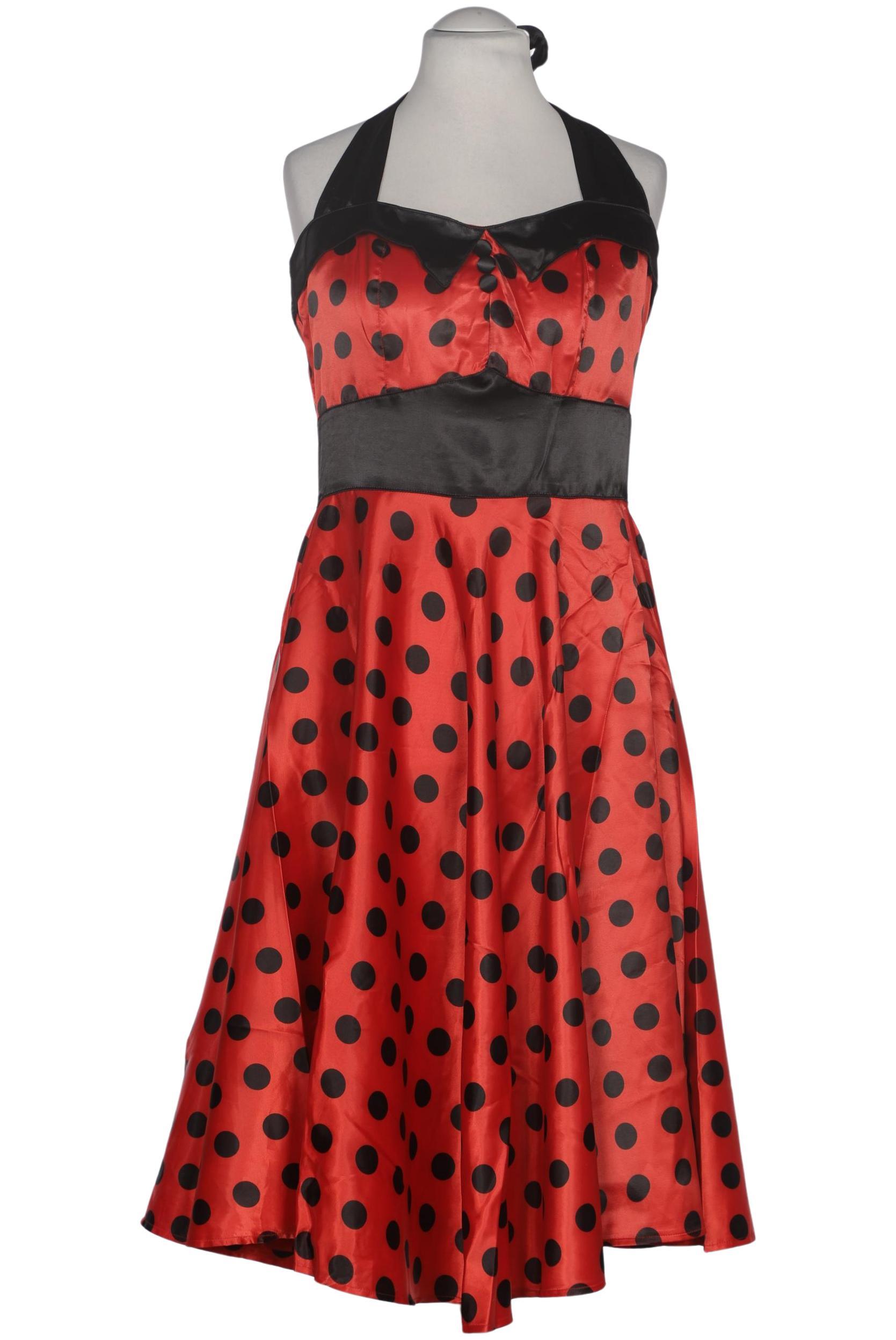 

Hell Bunny Damen Kleid, rot, Gr. 46