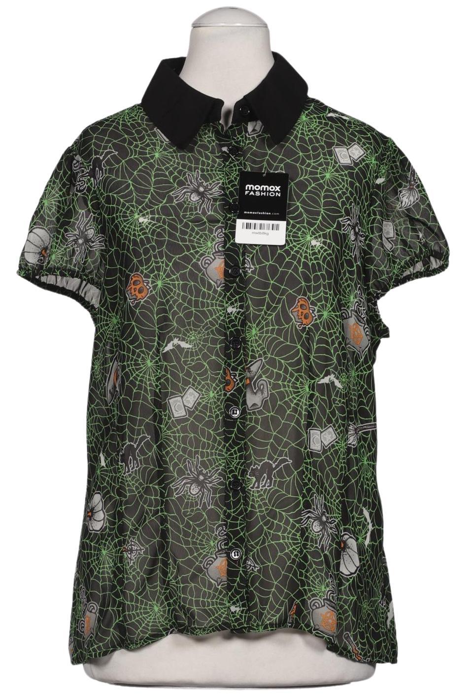 

Hell Bunny Damen Bluse, schwarz, Gr. 38