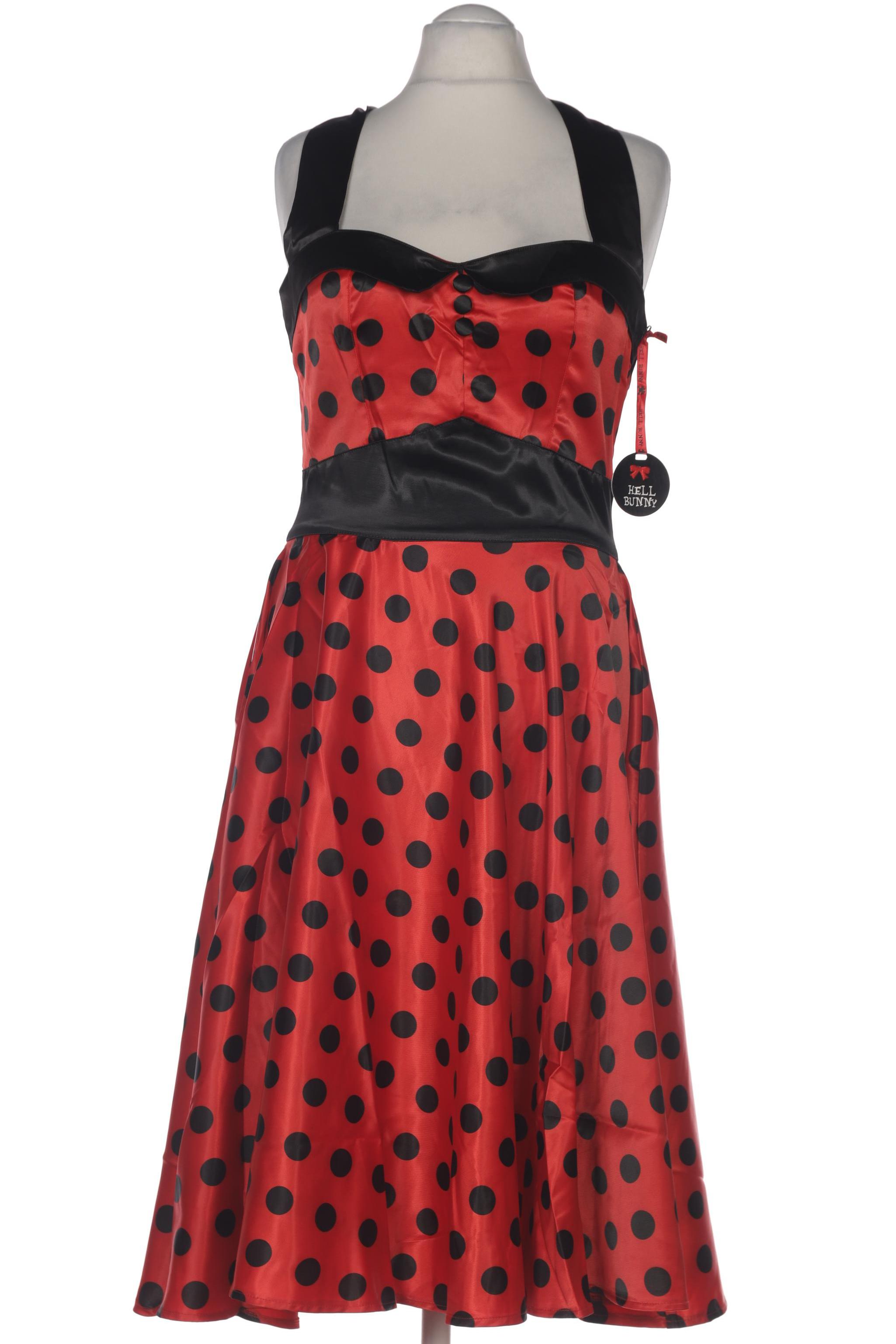 

Hell Bunny Damen Kleid, rot, Gr. 46