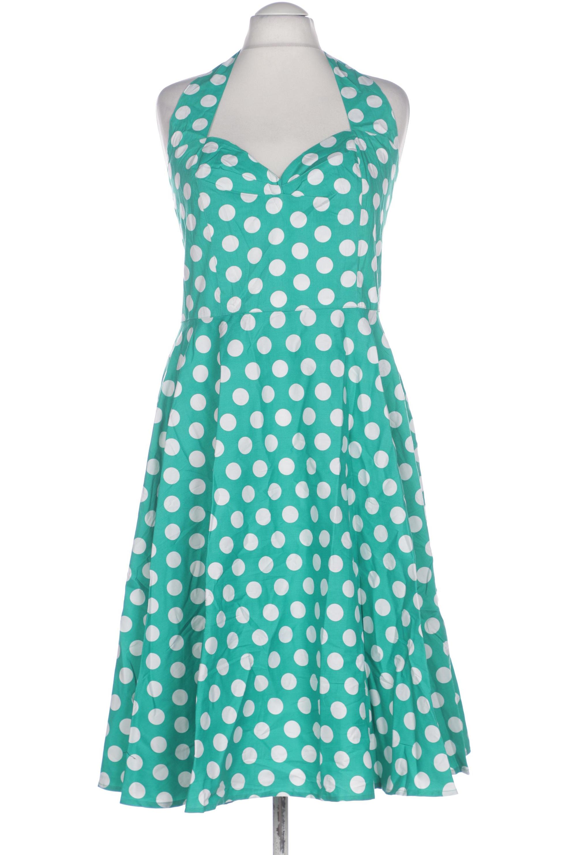 

Hell Bunny Damen Kleid, grün, Gr. 52