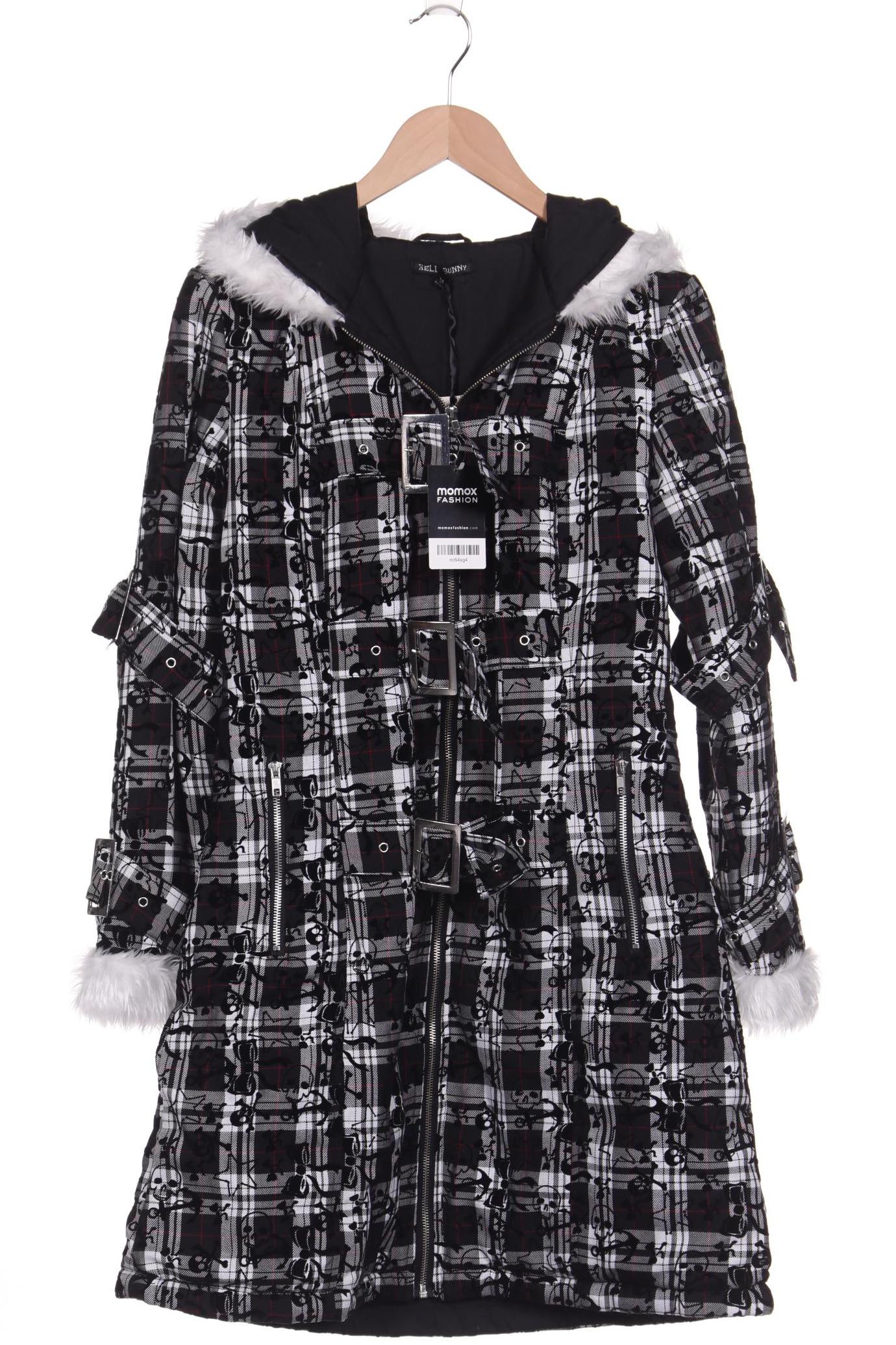 

Hell Bunny Damen Mantel, schwarz