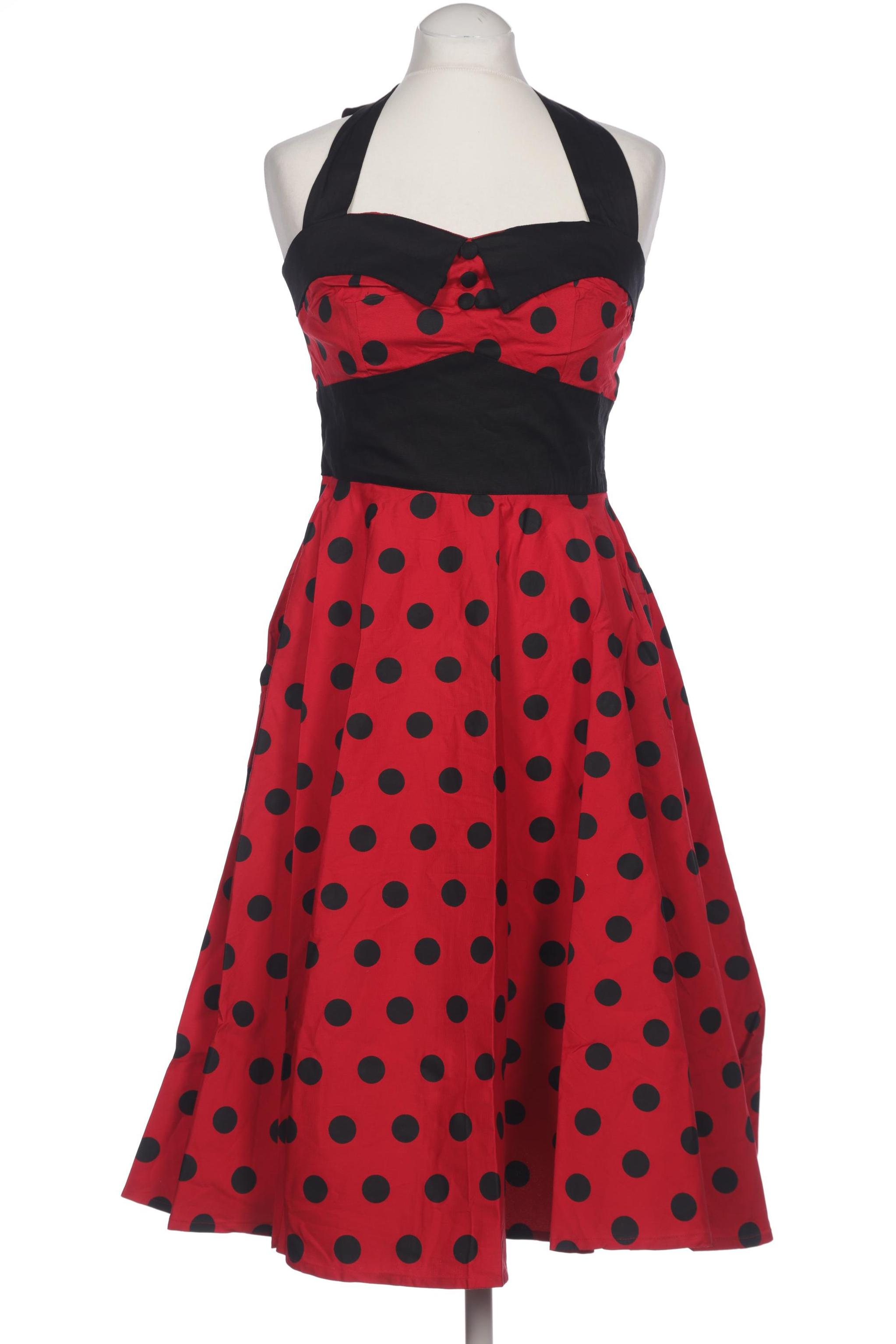 

Hell Bunny Damen Kleid, rot, Gr. 36