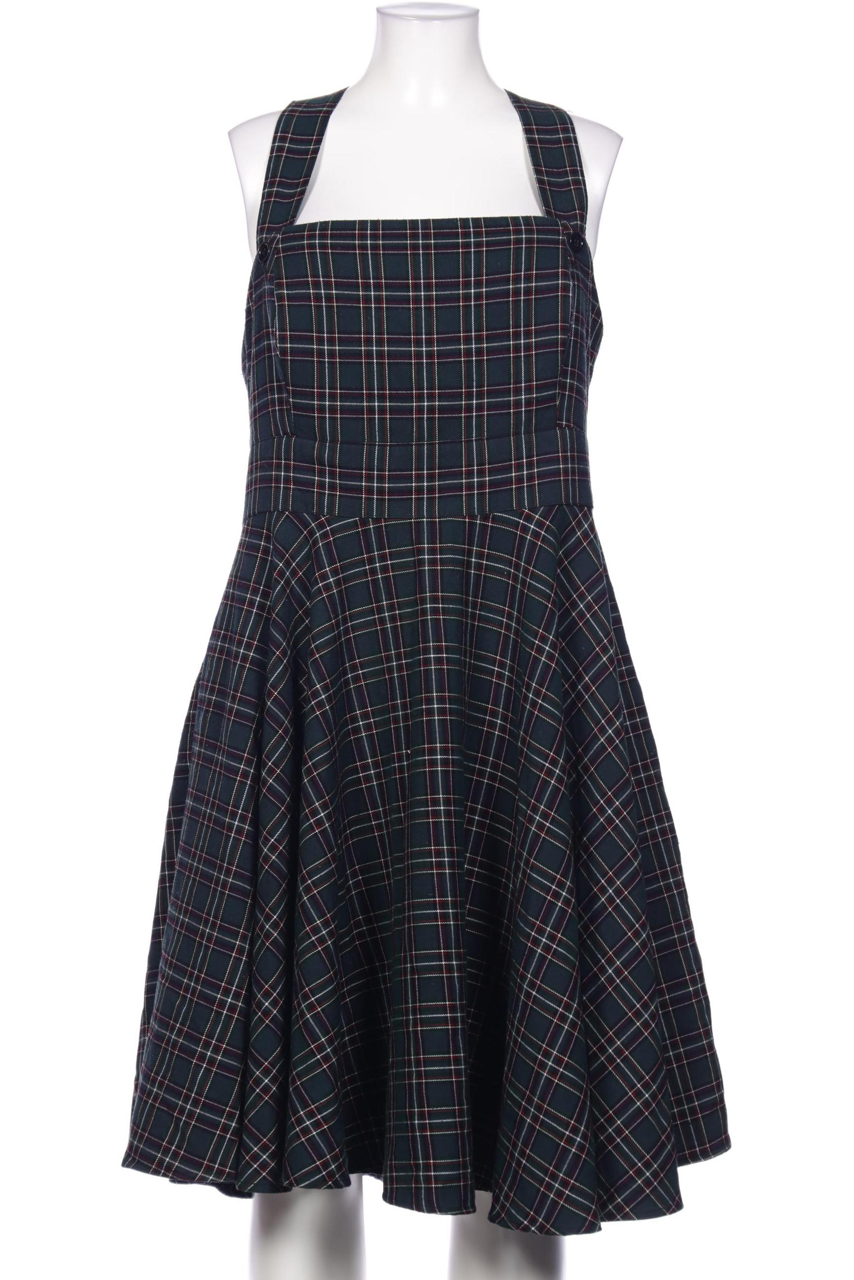 

Hell Bunny Damen Kleid, grün, Gr. 18