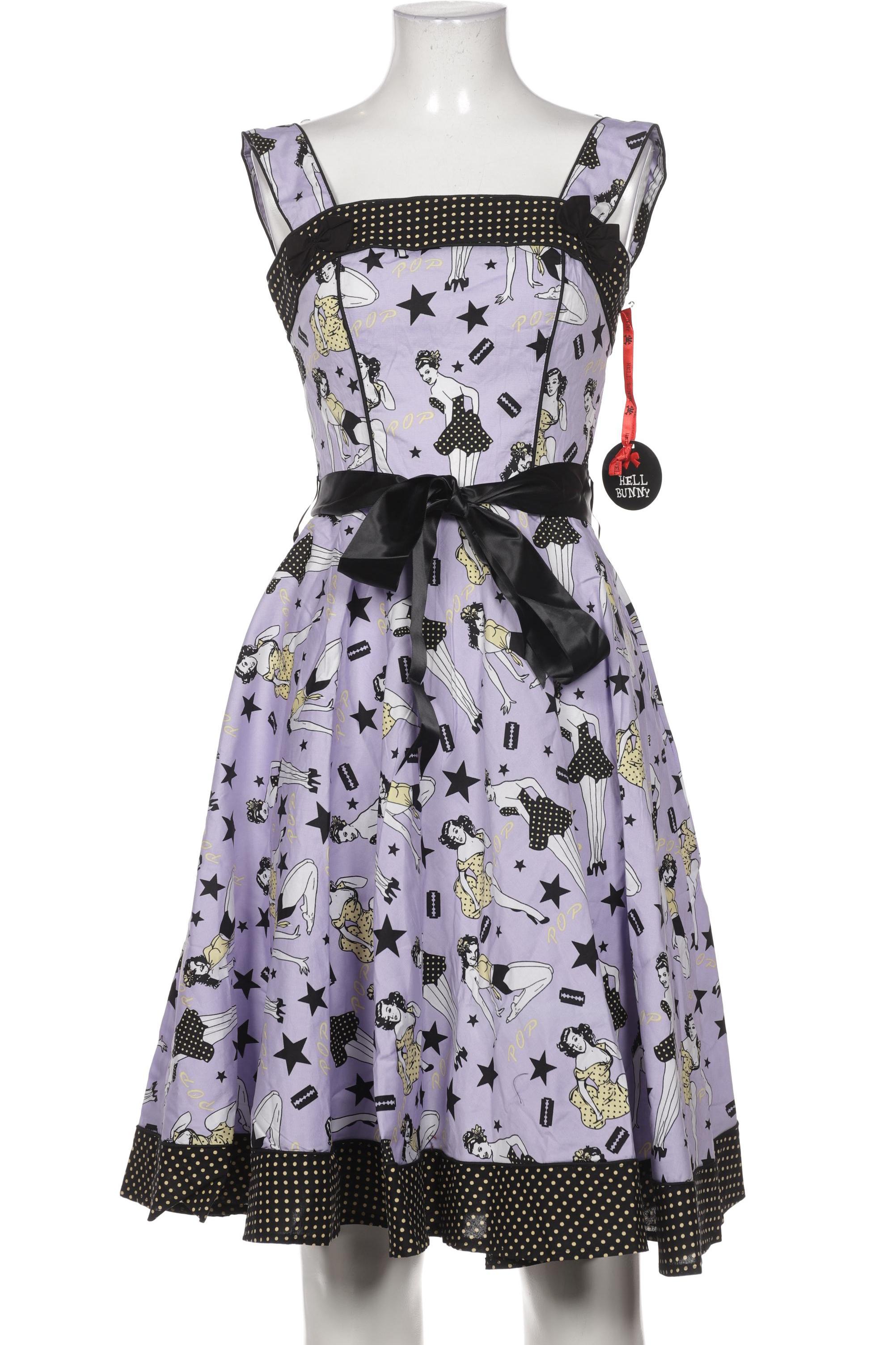 

Hell Bunny Damen Kleid, flieder, Gr. 36