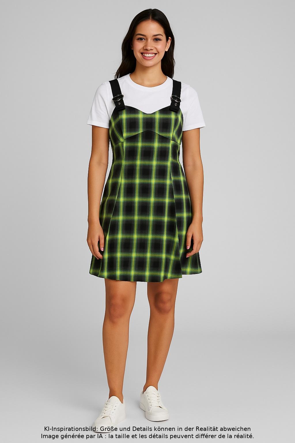 

Hell Bunny Damen Kleid, mehrfarbig, Gr. 16