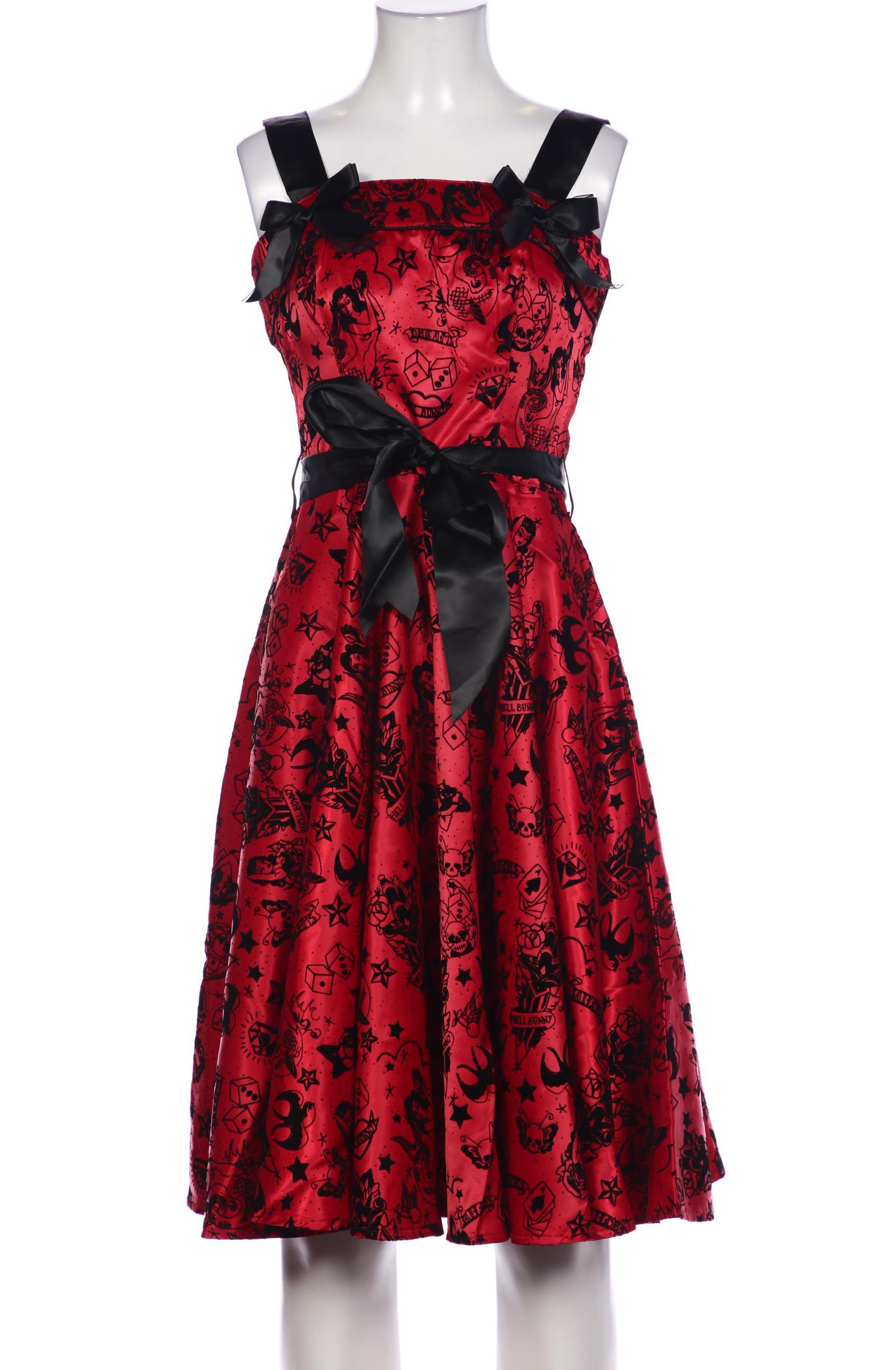 

Hell Bunny Damen Kleid, rot, Gr. 36