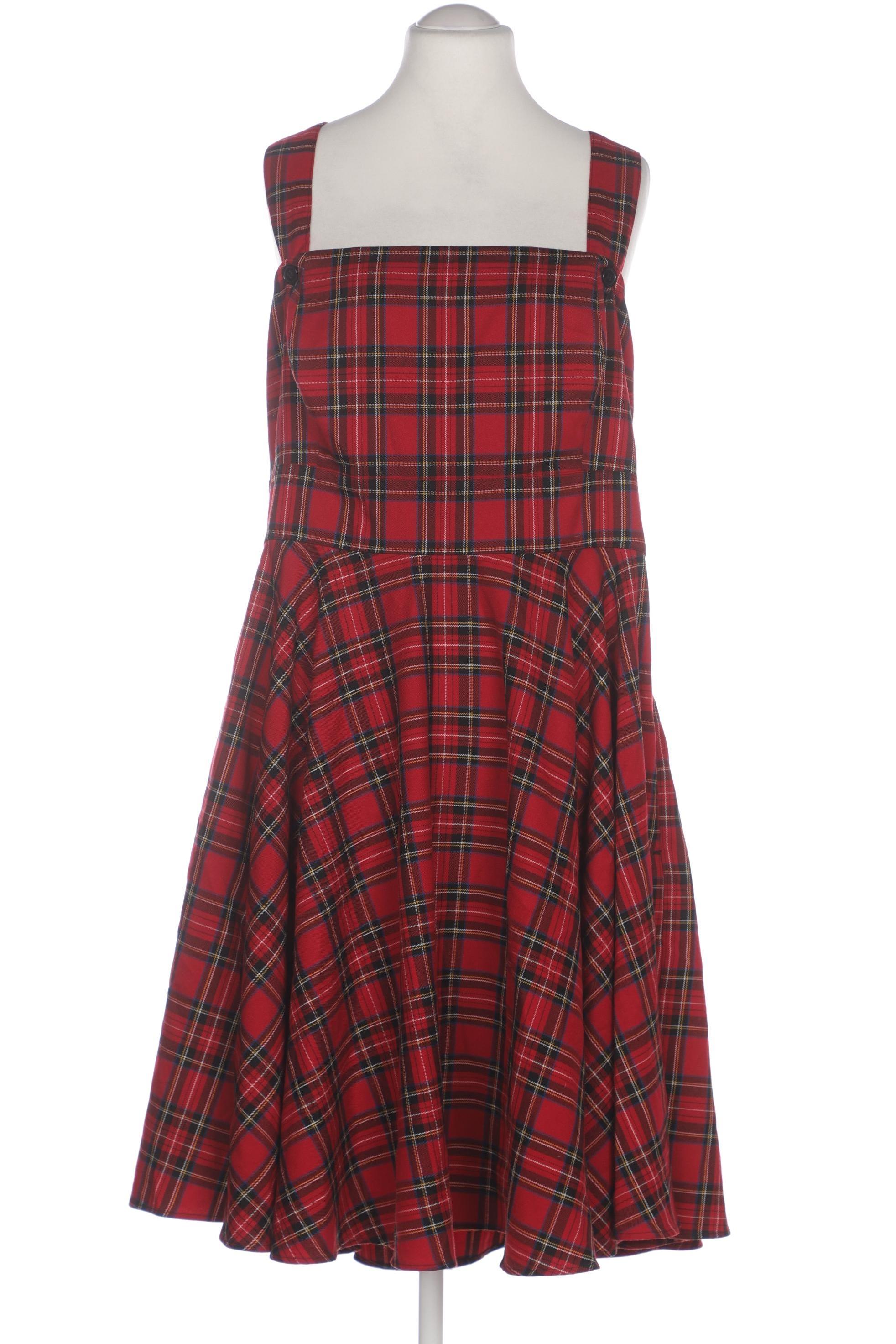 

Hell Bunny Damen Kleid, rot, Gr. 20