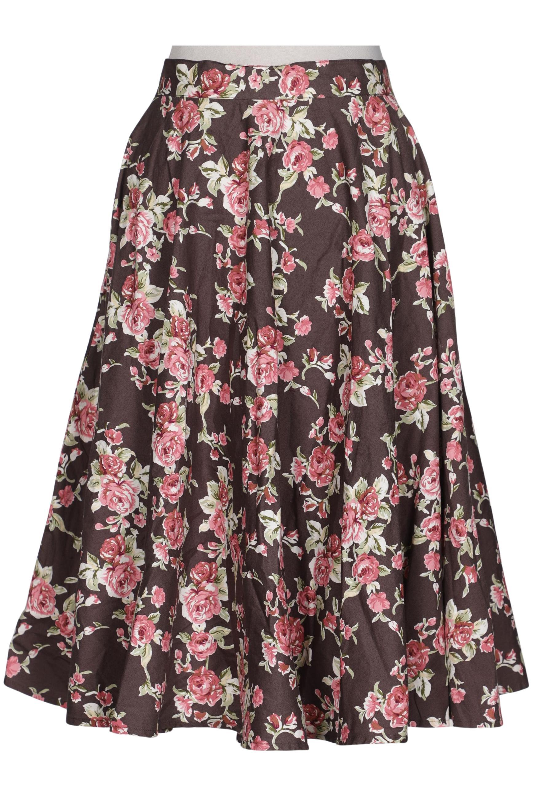 

Hell Bunny Damen Rock, braun, Gr. 38