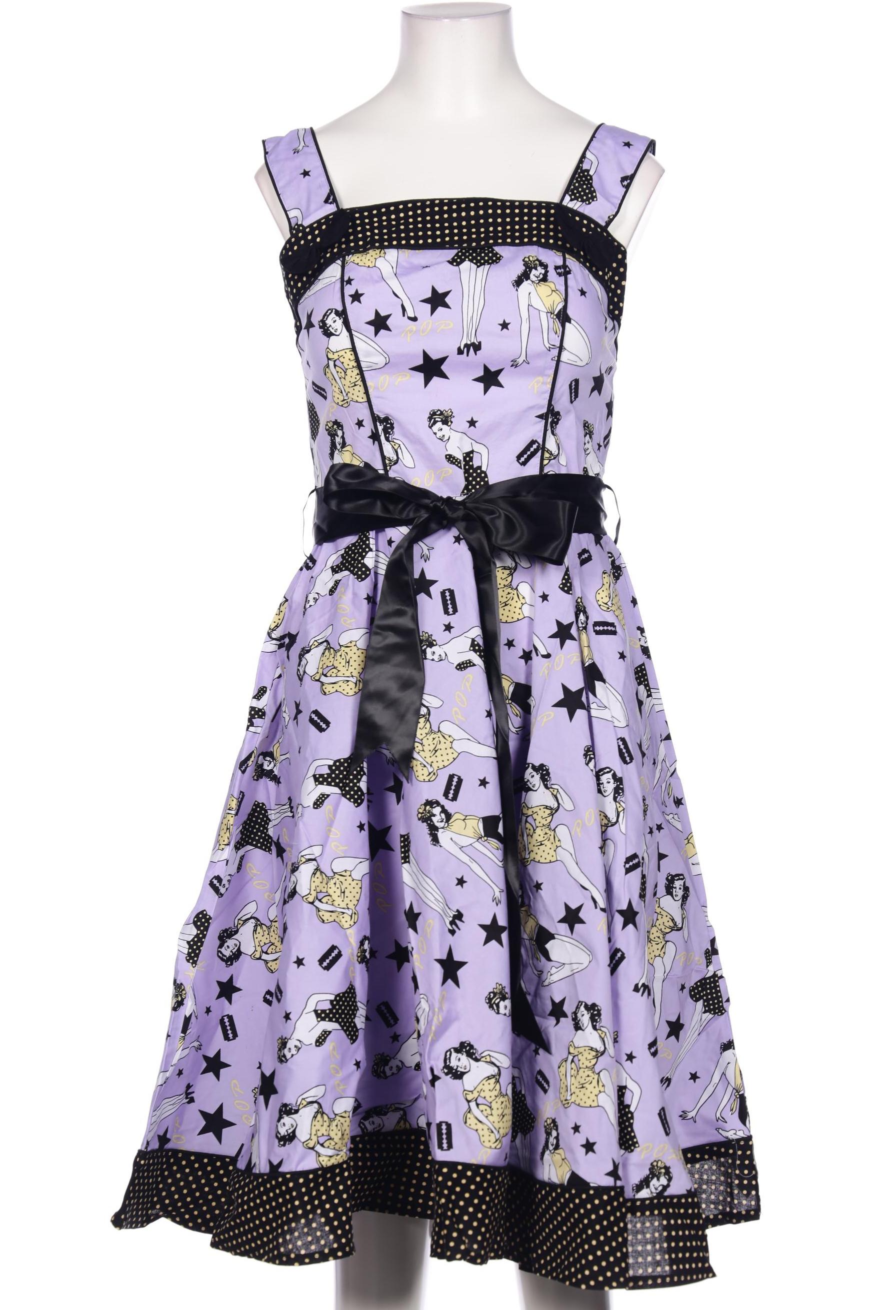 

Hell Bunny Damen Kleid, flieder, Gr. 36