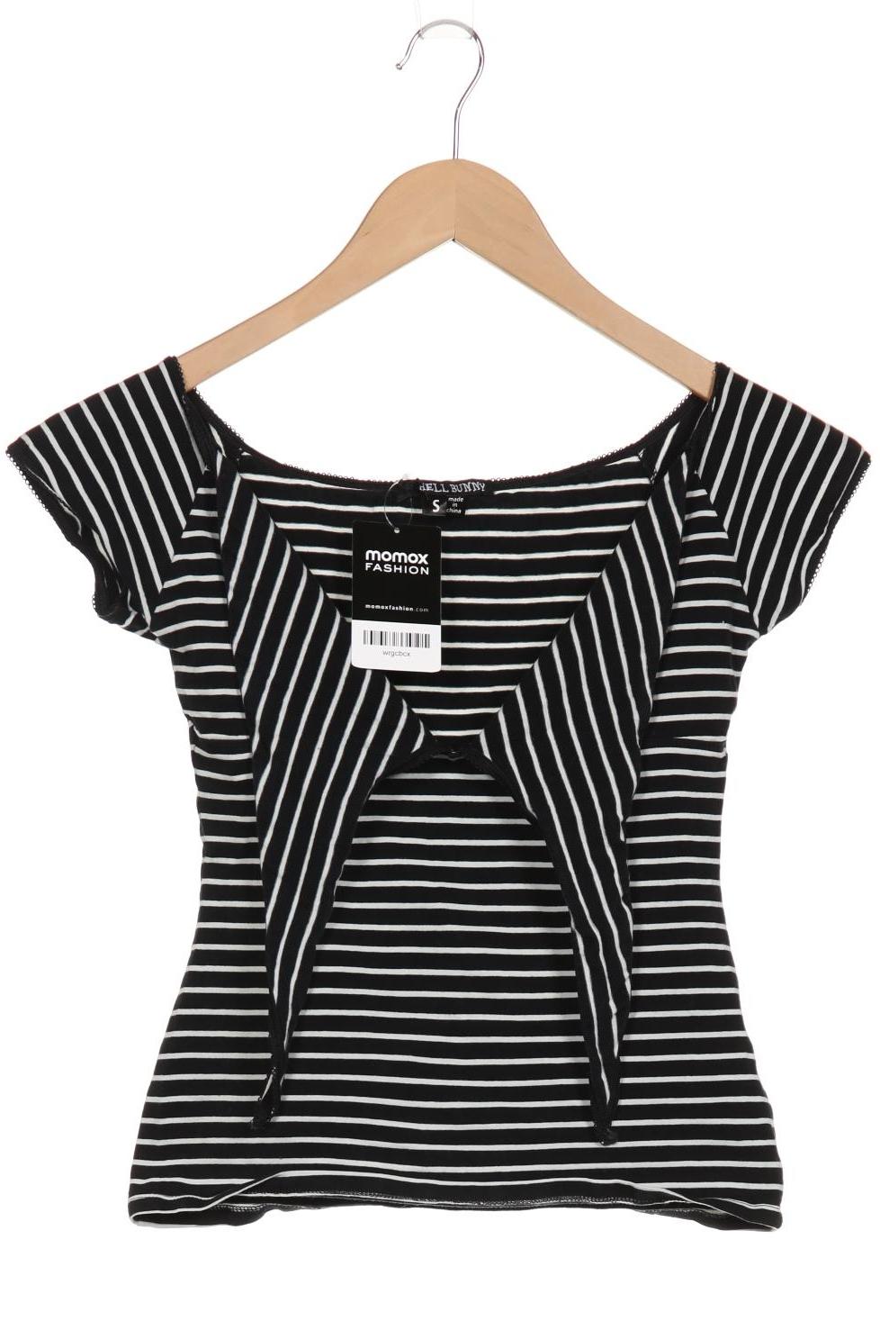 

Hell Bunny Damen T-Shirt, schwarz, Gr. 36