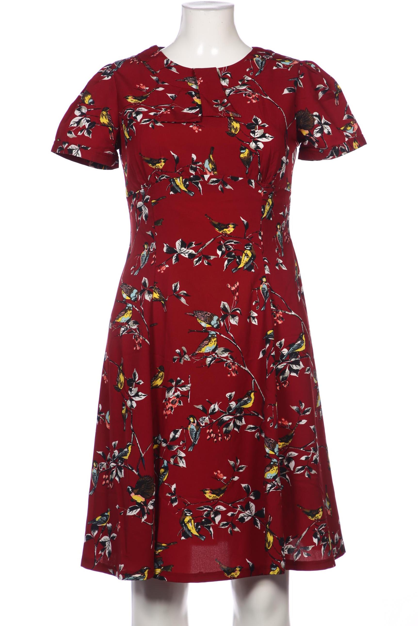 

Hell Bunny Damen Kleid, bordeaux