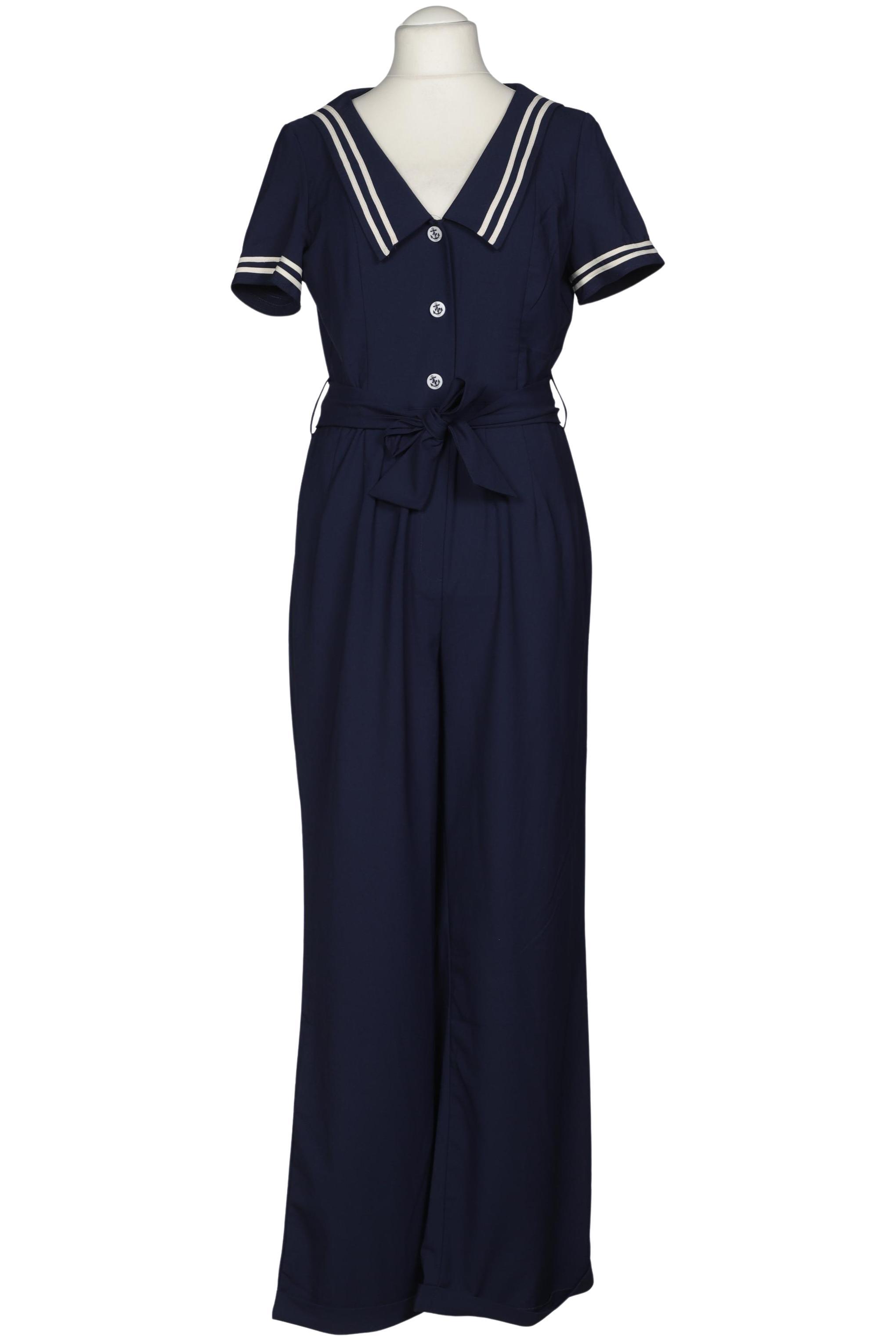 

Hell Bunny Damen Jumpsuit/Overall, marineblau, Gr. 44