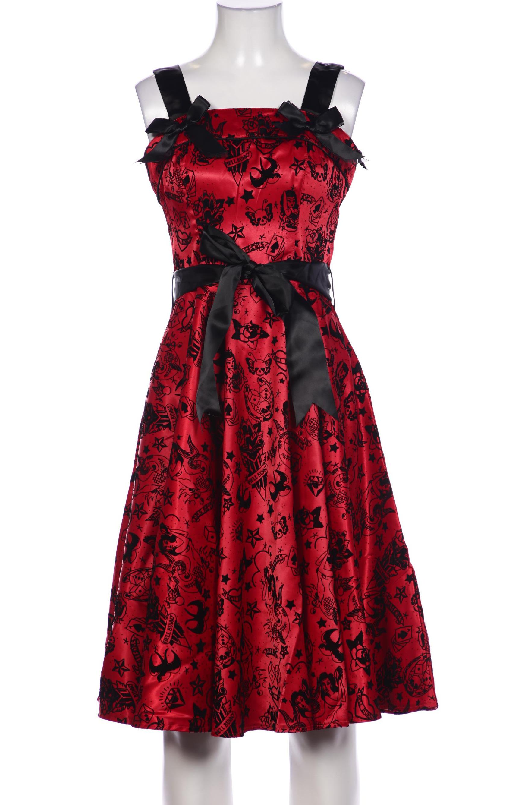 

Hell Bunny Damen Kleid, rot, Gr. 36