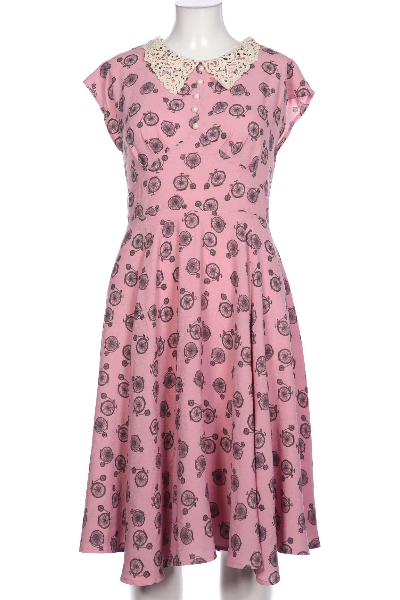 

Hell Bunny Damen Kleid, pink, Gr. 44