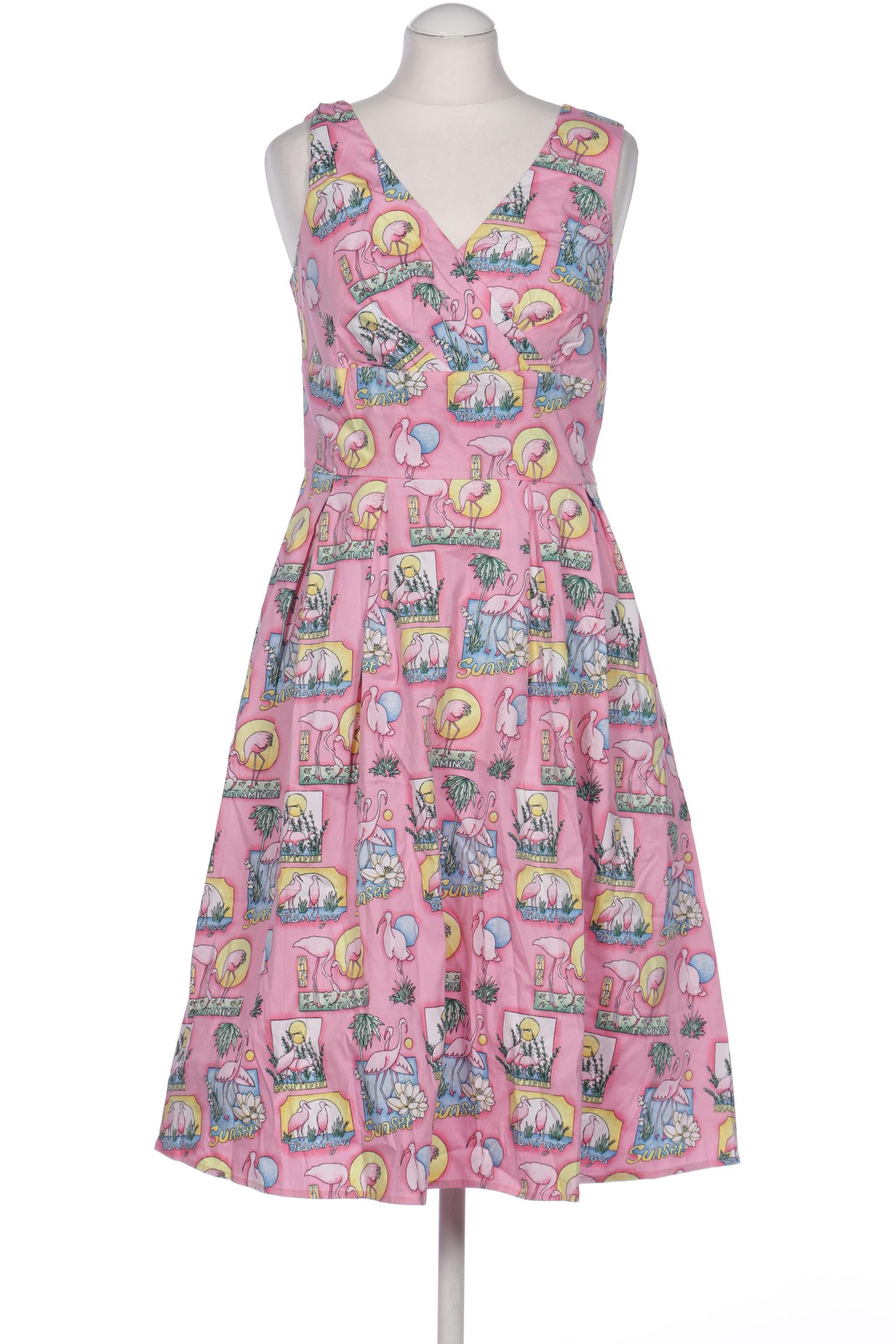 

Hell Bunny Damen Kleid, pink, Gr. 36