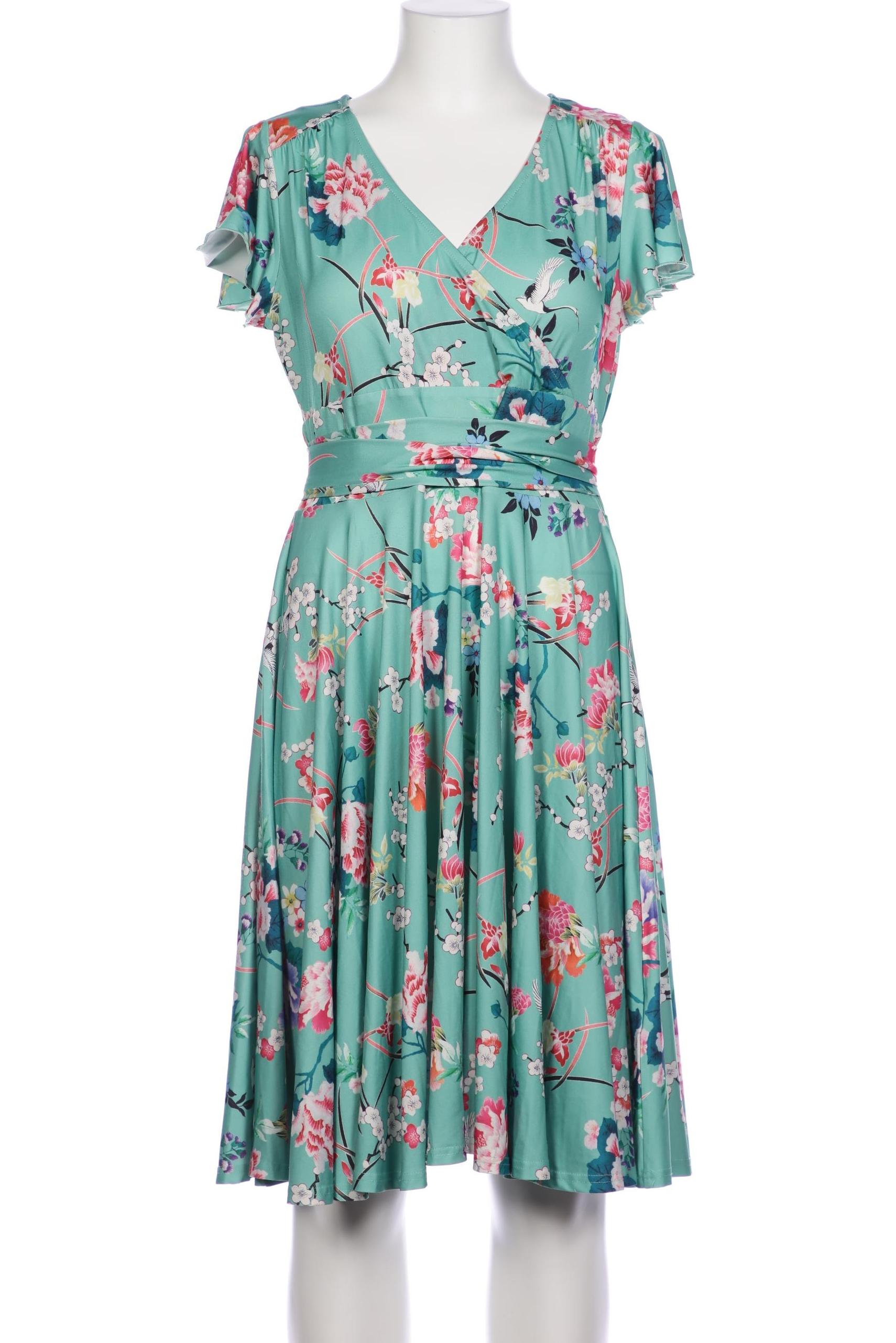 

Hell Bunny Damen Kleid, türkis, Gr. 14