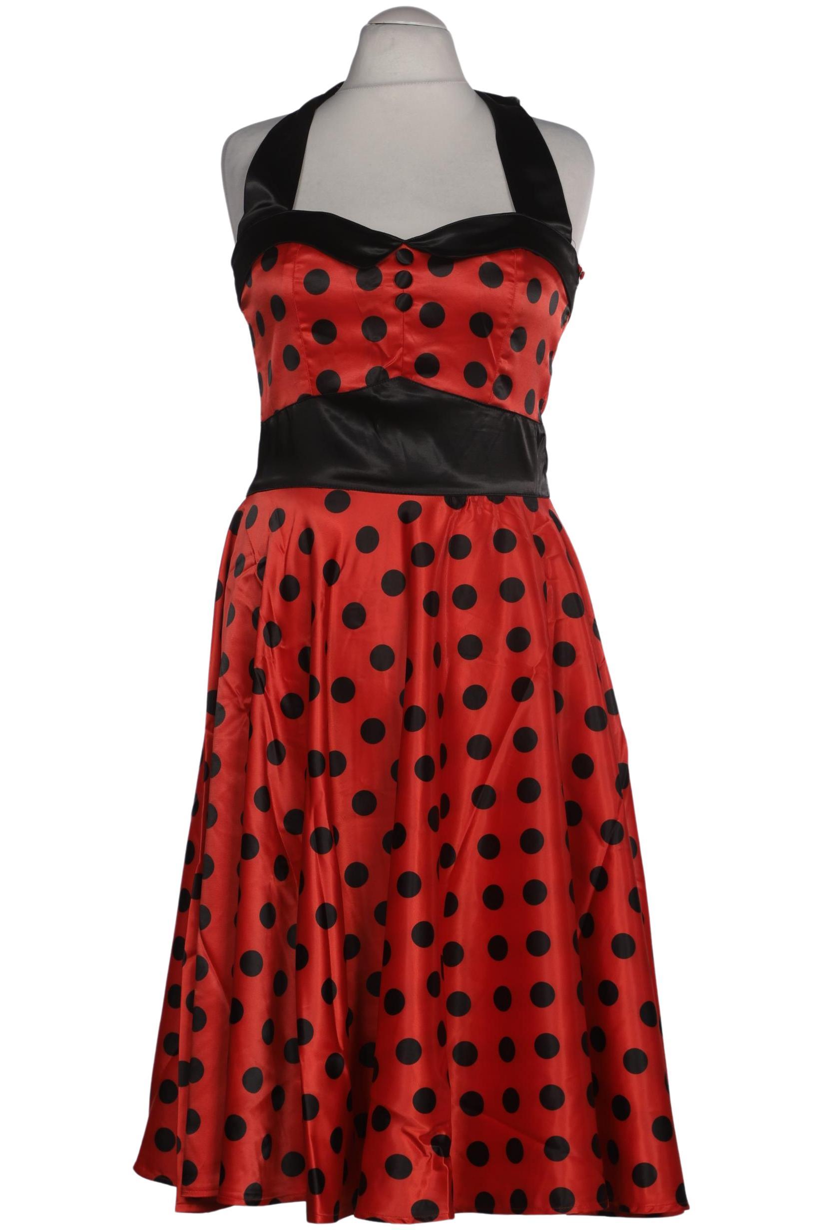 

Hell Bunny Damen Kleid, rot, Gr. 46