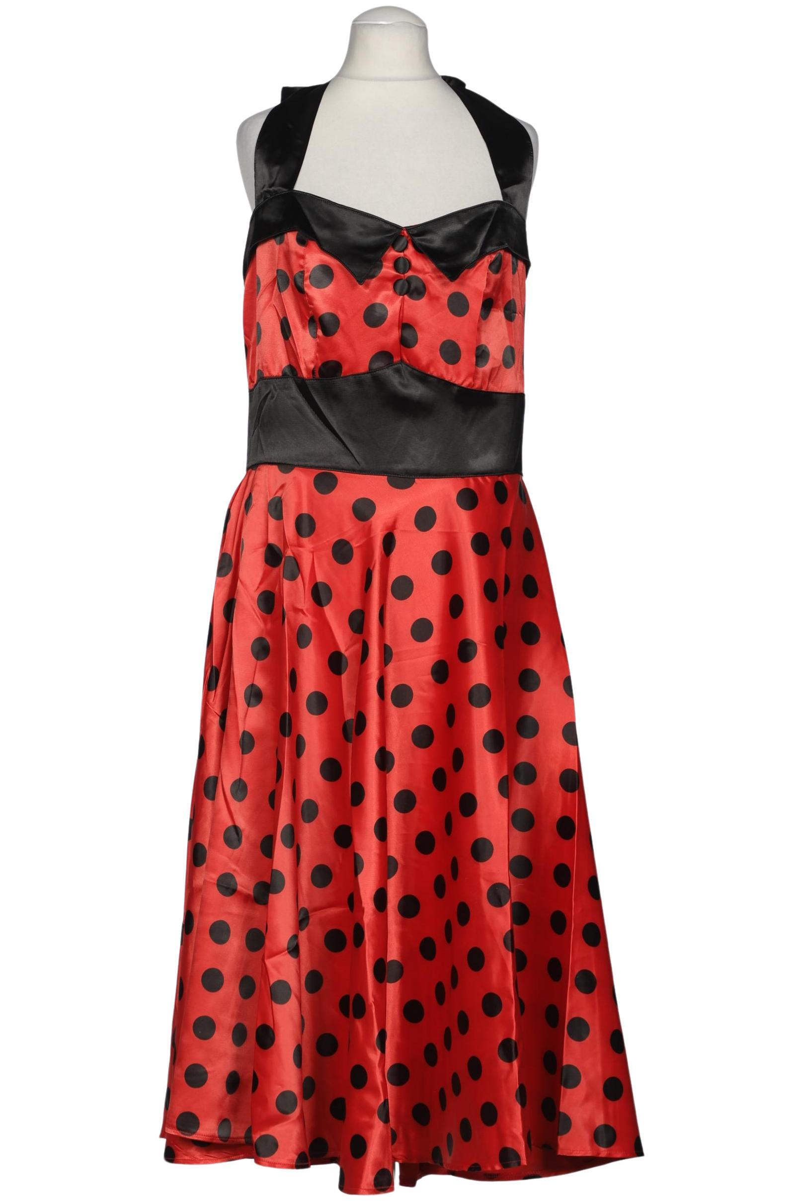 

Hell Bunny Damen Kleid, rot, Gr. 46