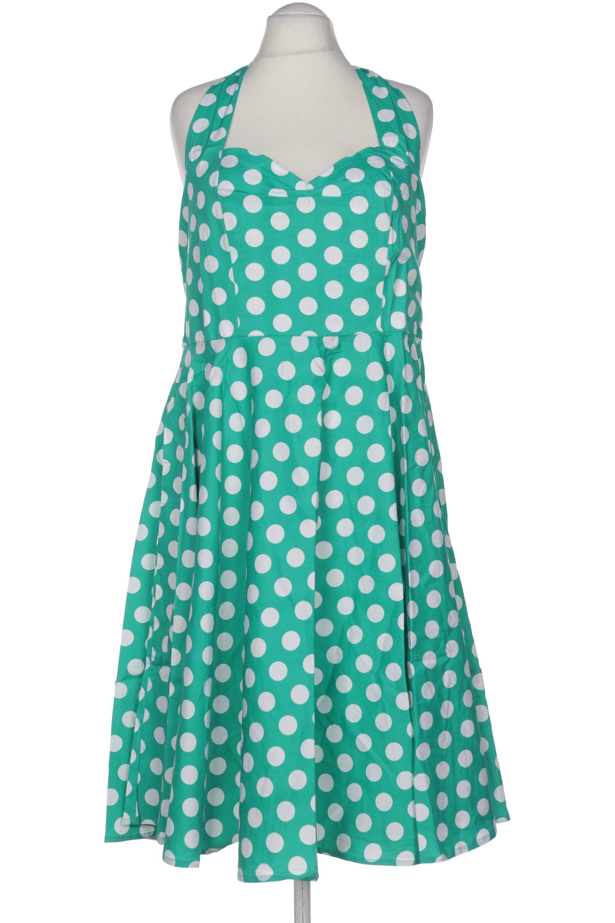 

Hell Bunny Damen Kleid, grün, Gr. 48